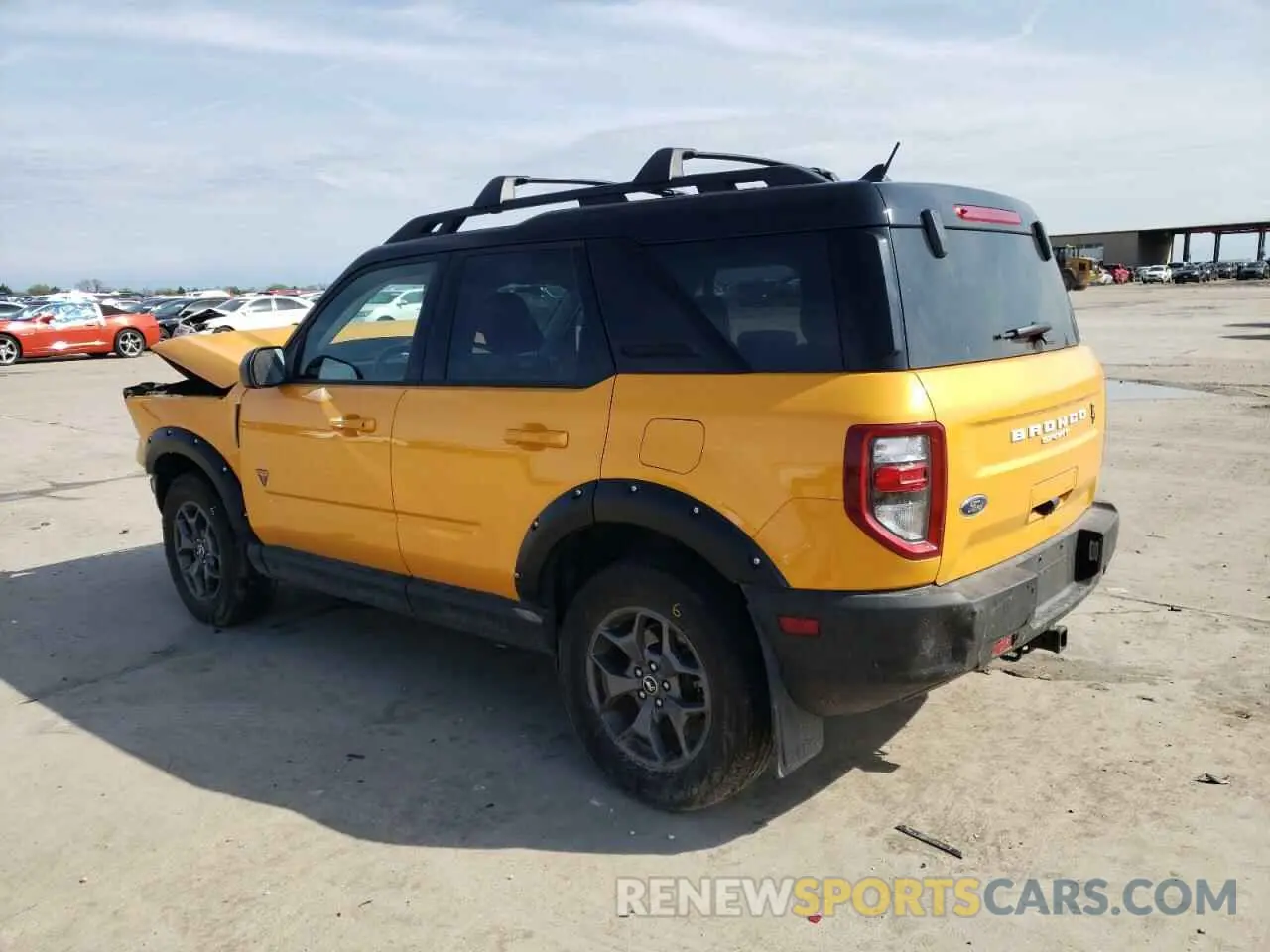 2 Фотография поврежденного автомобиля 3FMCR9D99MRA67620 FORD BRONCO 2021
