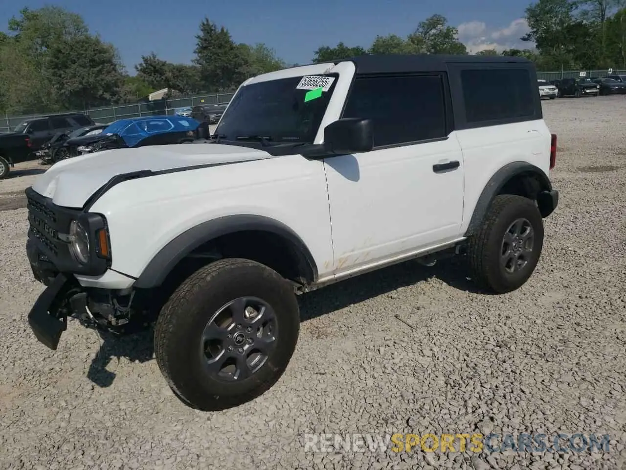 1 Photograph of a damaged car 1FMDE5AH1NLB73967 FORD BRONCO 2022