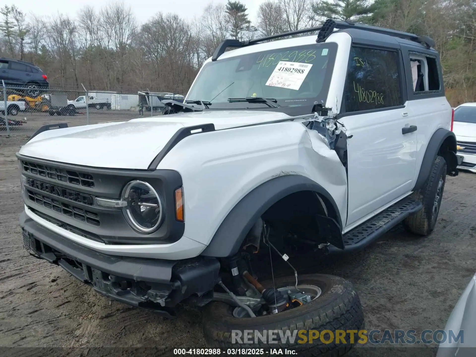 2 Фотография поврежденного автомобиля 1FMDE5AH2NLB64677 FORD BRONCO 2022