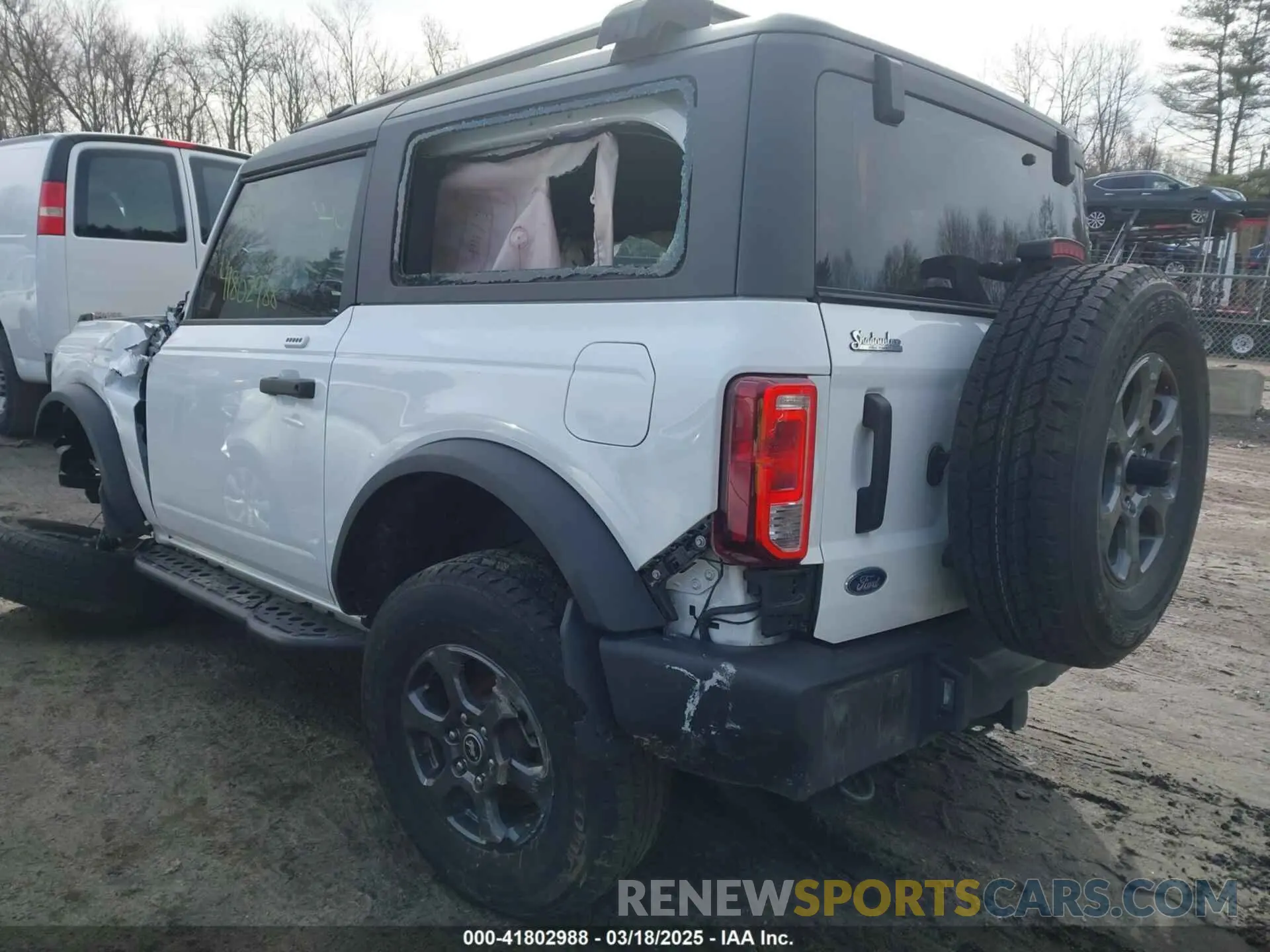 3 Фотография поврежденного автомобиля 1FMDE5AH2NLB64677 FORD BRONCO 2022