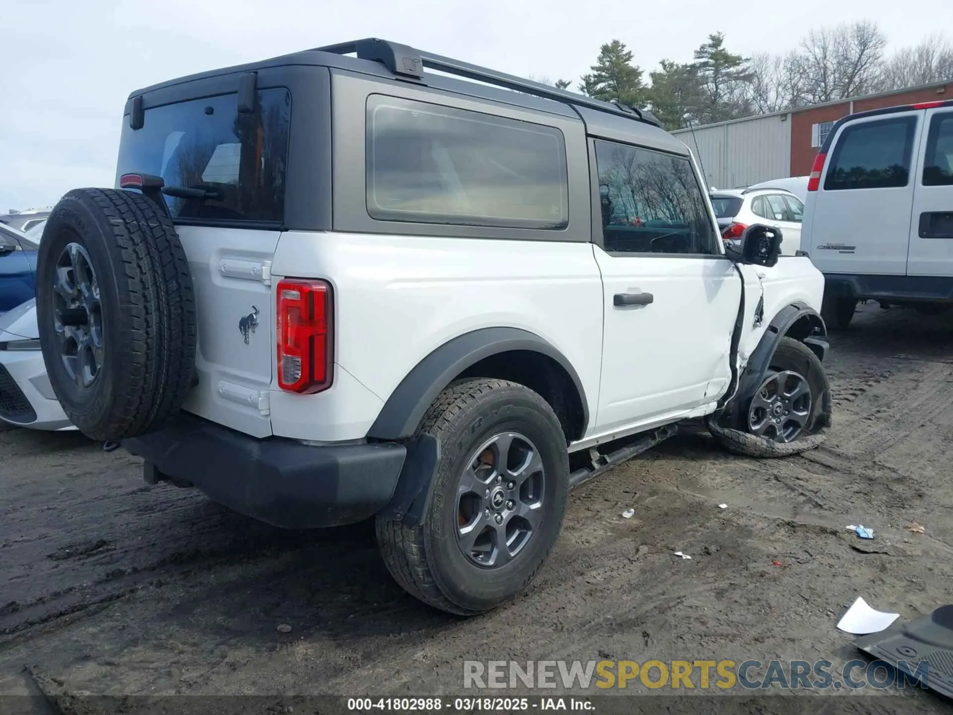 4 Фотография поврежденного автомобиля 1FMDE5AH2NLB64677 FORD BRONCO 2022