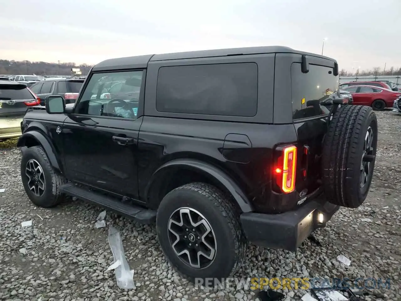 2 Фотография поврежденного автомобиля 1FMDE5AH9NLB65437 FORD BRONCO 2022