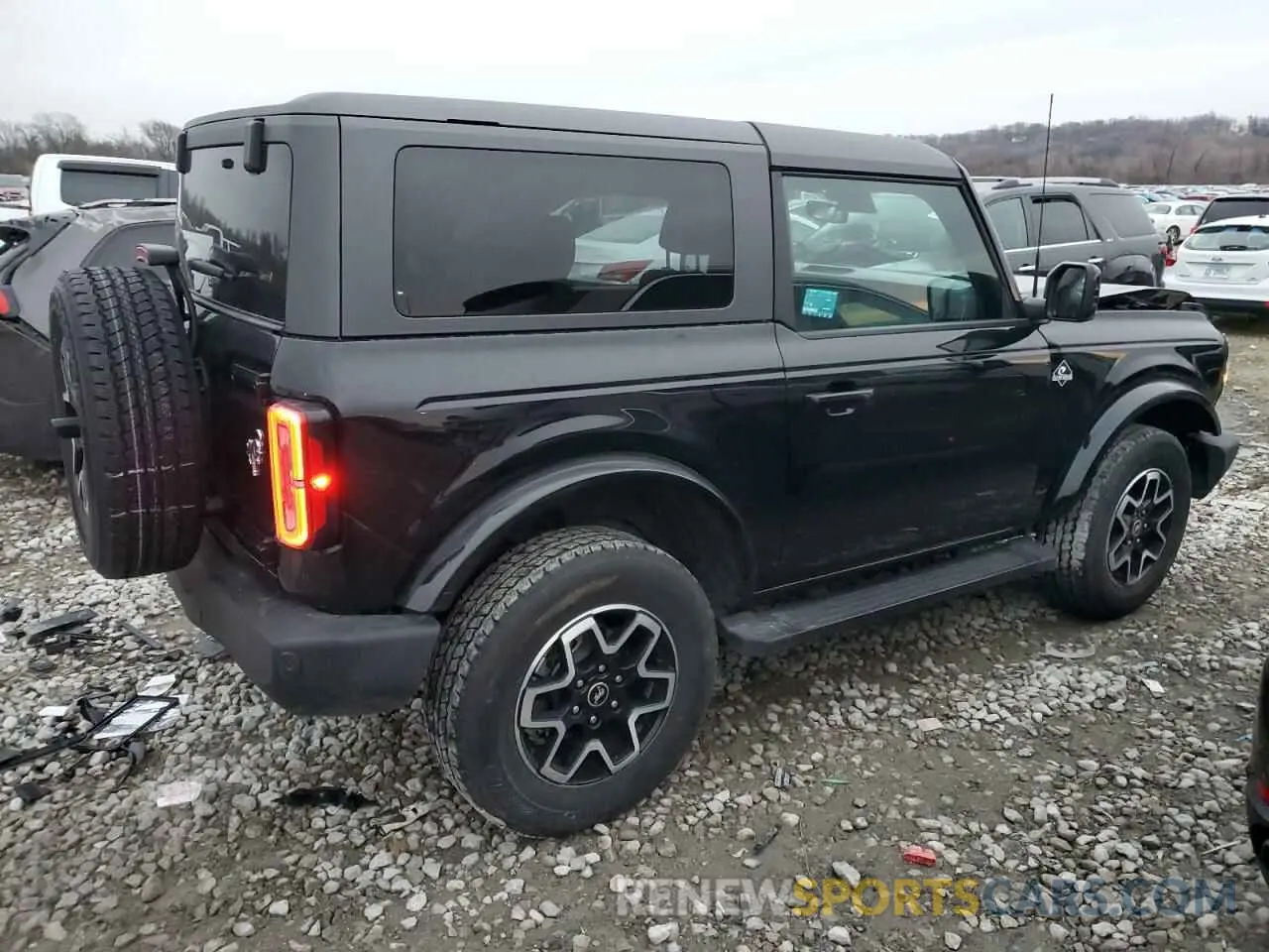 3 Фотография поврежденного автомобиля 1FMDE5AH9NLB65437 FORD BRONCO 2022