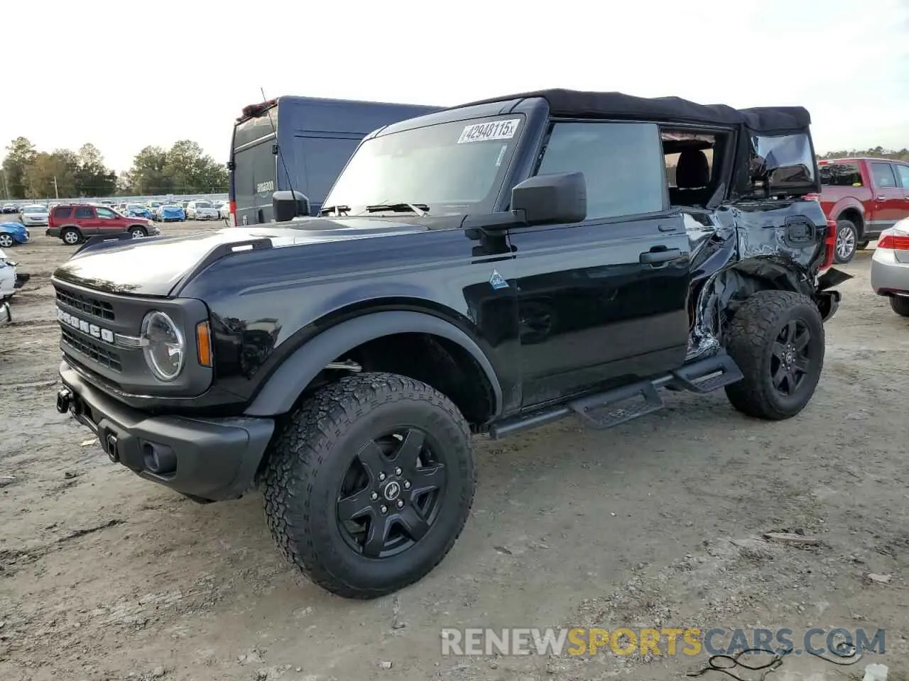 1 Photograph of a damaged car 1FMDE5BH0NLB86904 FORD BRONCO 2022