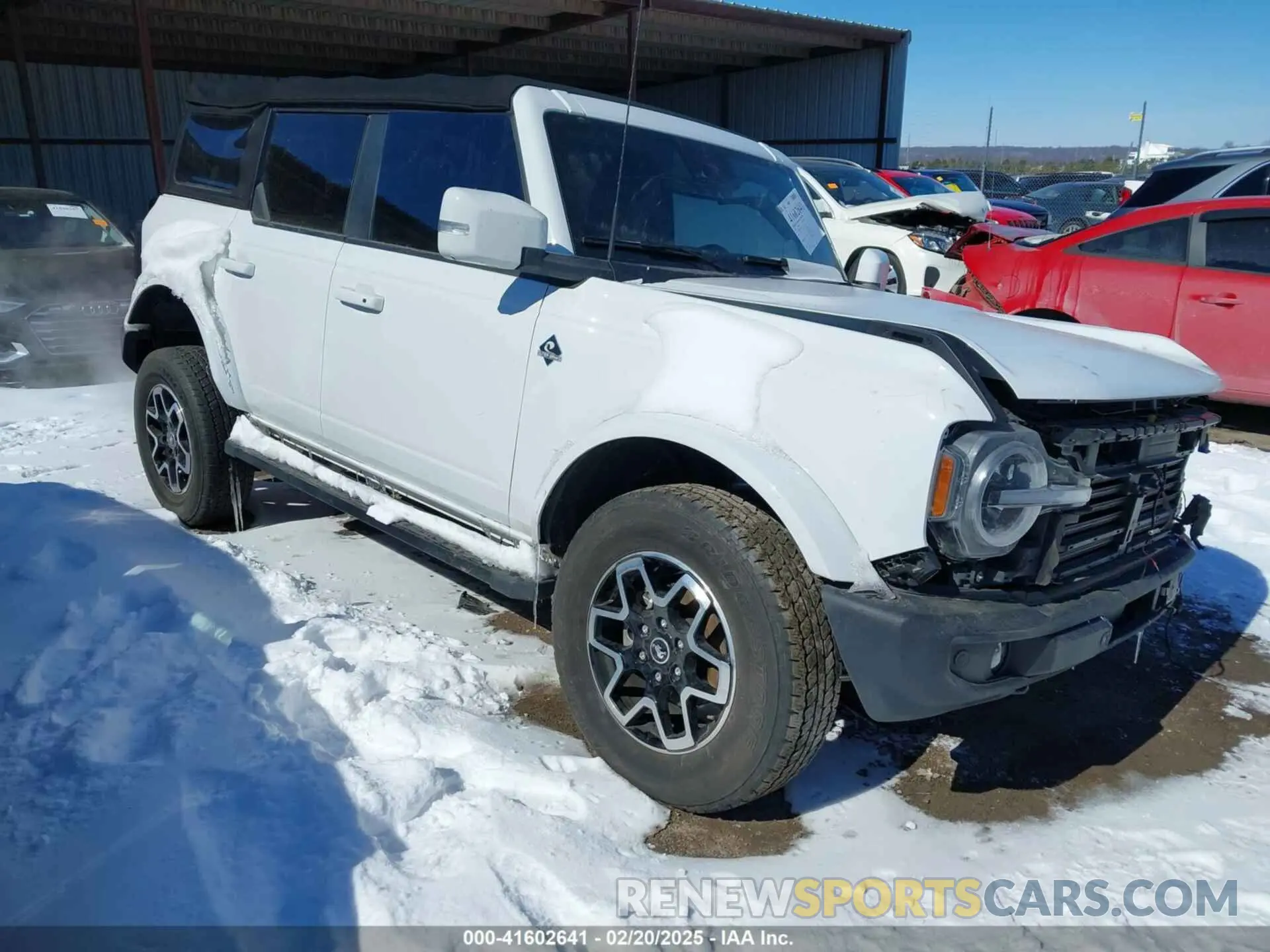 1 Photograph of a damaged car 1FMDE5BH4NLA99085 FORD BRONCO 2022