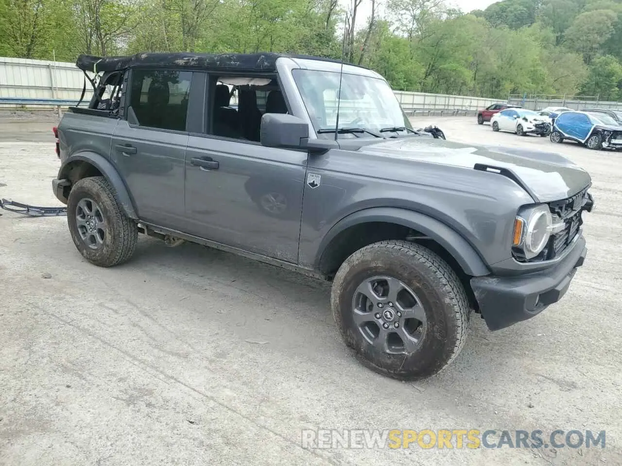 4 Фотография поврежденного автомобиля 1FMDE5BH5NLB25483 FORD BRONCO 2022