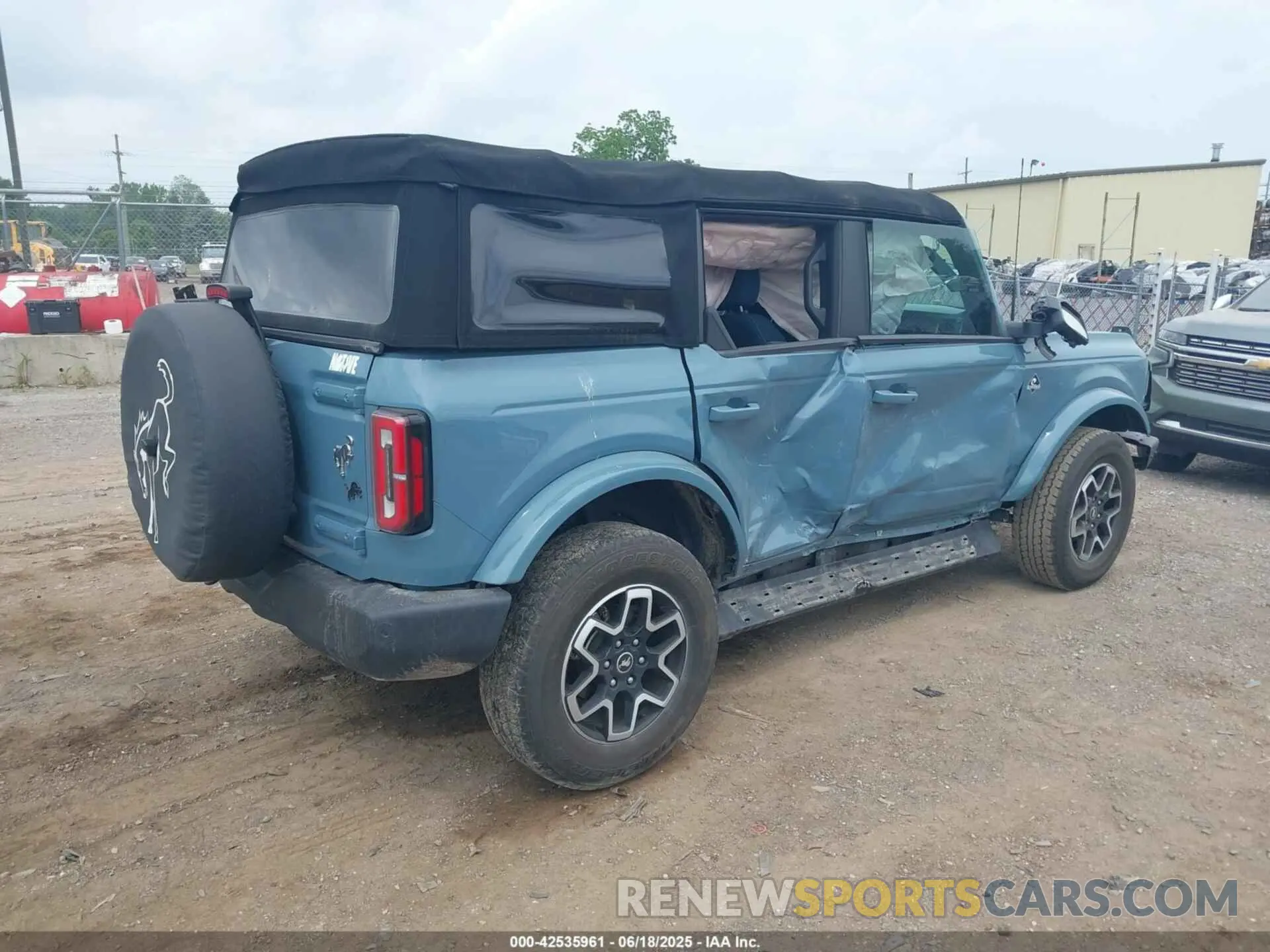 4 Фотография поврежденного автомобиля 1FMDE5BH6NLB76667 FORD BRONCO 2022