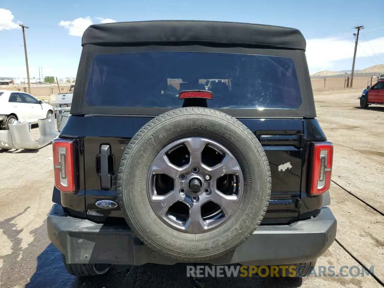 6 Фотография поврежденного автомобиля 1FMDE5BH7NLB14159 FORD BRONCO 2022