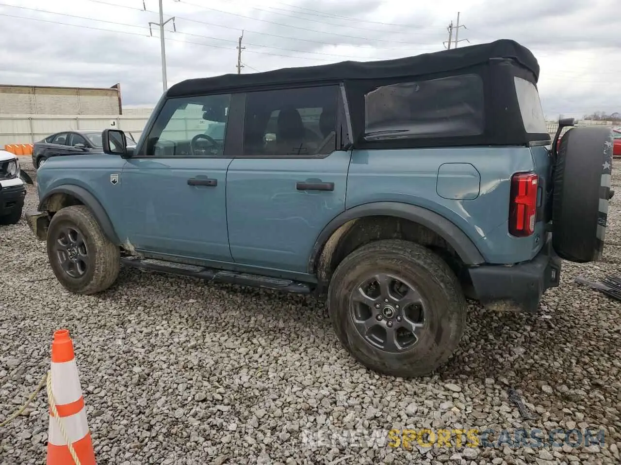 2 Фотография поврежденного автомобиля 1FMDE5BH8NLA99753 FORD BRONCO 2022