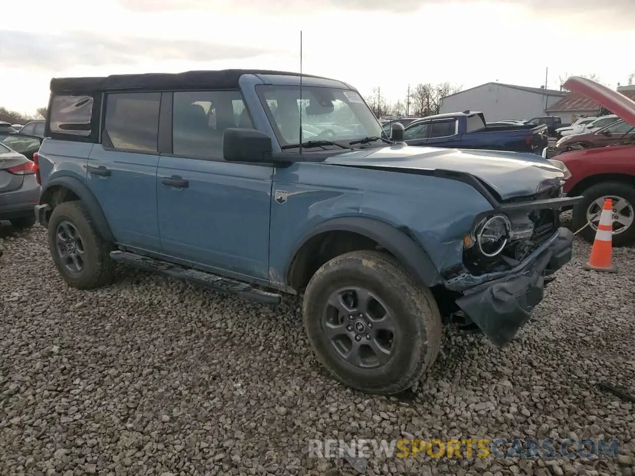 4 Фотография поврежденного автомобиля 1FMDE5BH8NLA99753 FORD BRONCO 2022