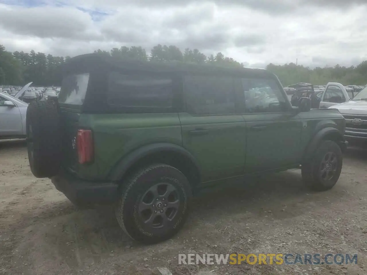 3 Фотография поврежденного автомобиля 1FMDE5BH8NLB01419 FORD BRONCO 2022