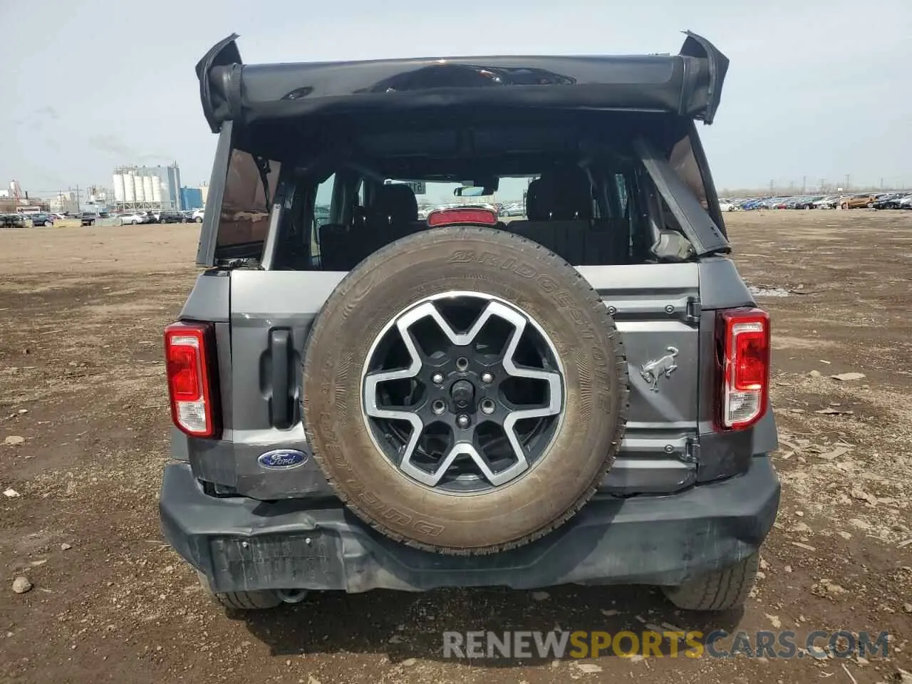 6 Photograph of a damaged car 1FMDE5BH9NLA86185 FORD BRONCO 2022