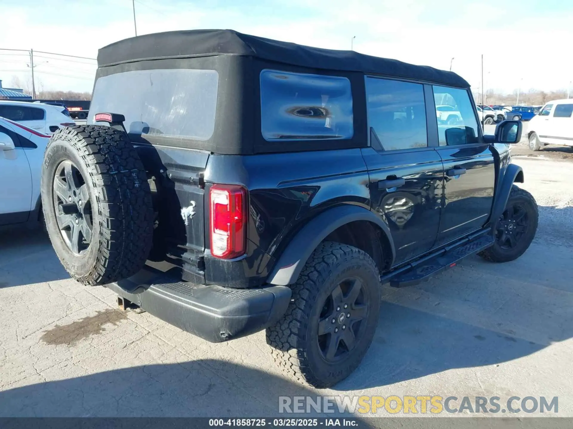 4 Фотография поврежденного автомобиля 1FMDE5BH9NLB25616 FORD BRONCO 2022