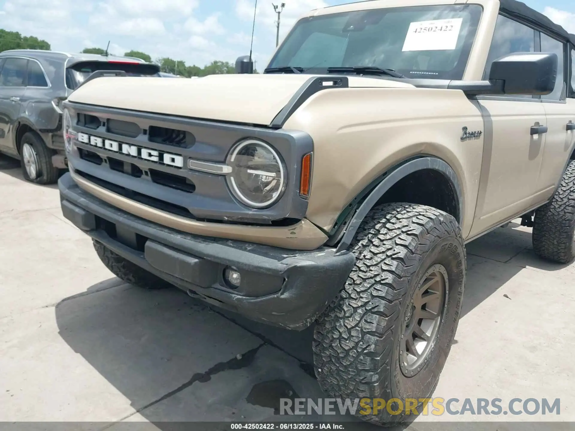 6 Фотография поврежденного автомобиля 1FMDE5BHXNLB83122 FORD BRONCO 2022