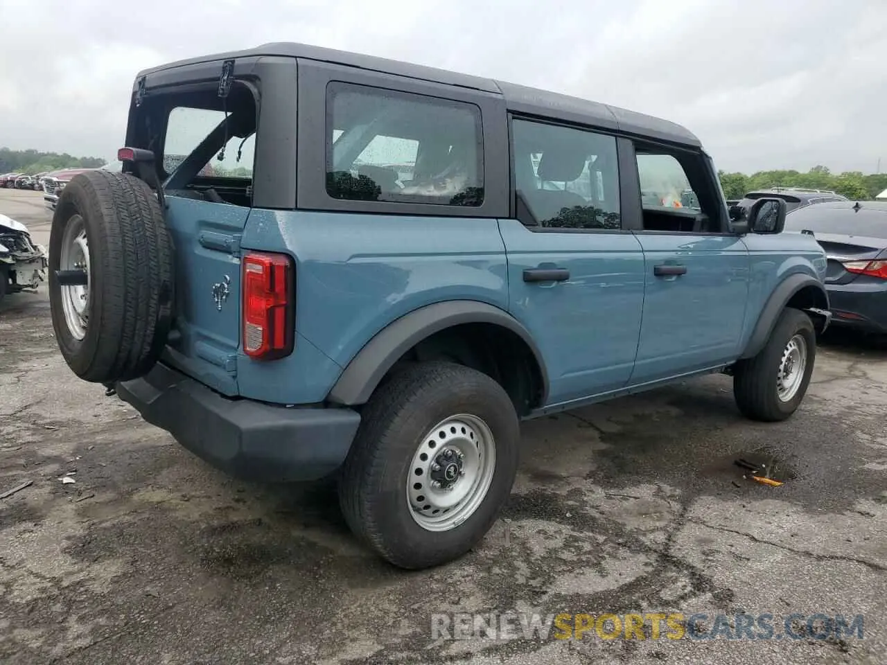 3 Фотография поврежденного автомобиля 1FMDE5BHXNLB91432 FORD BRONCO 2022
