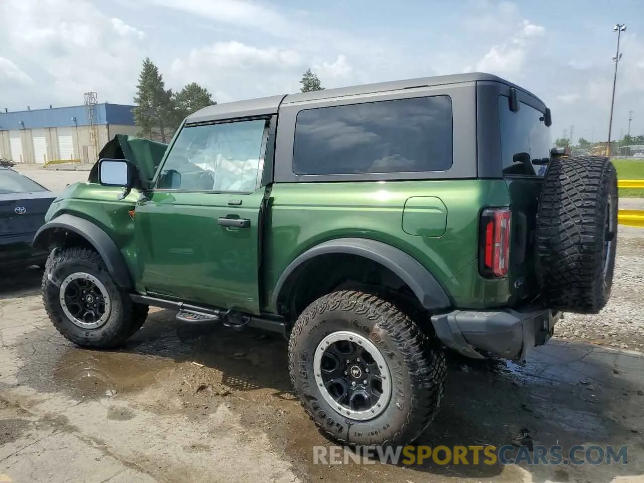 2 Фотография поврежденного автомобиля 1FMDE5CH4NLB83499 FORD BRONCO 2022
