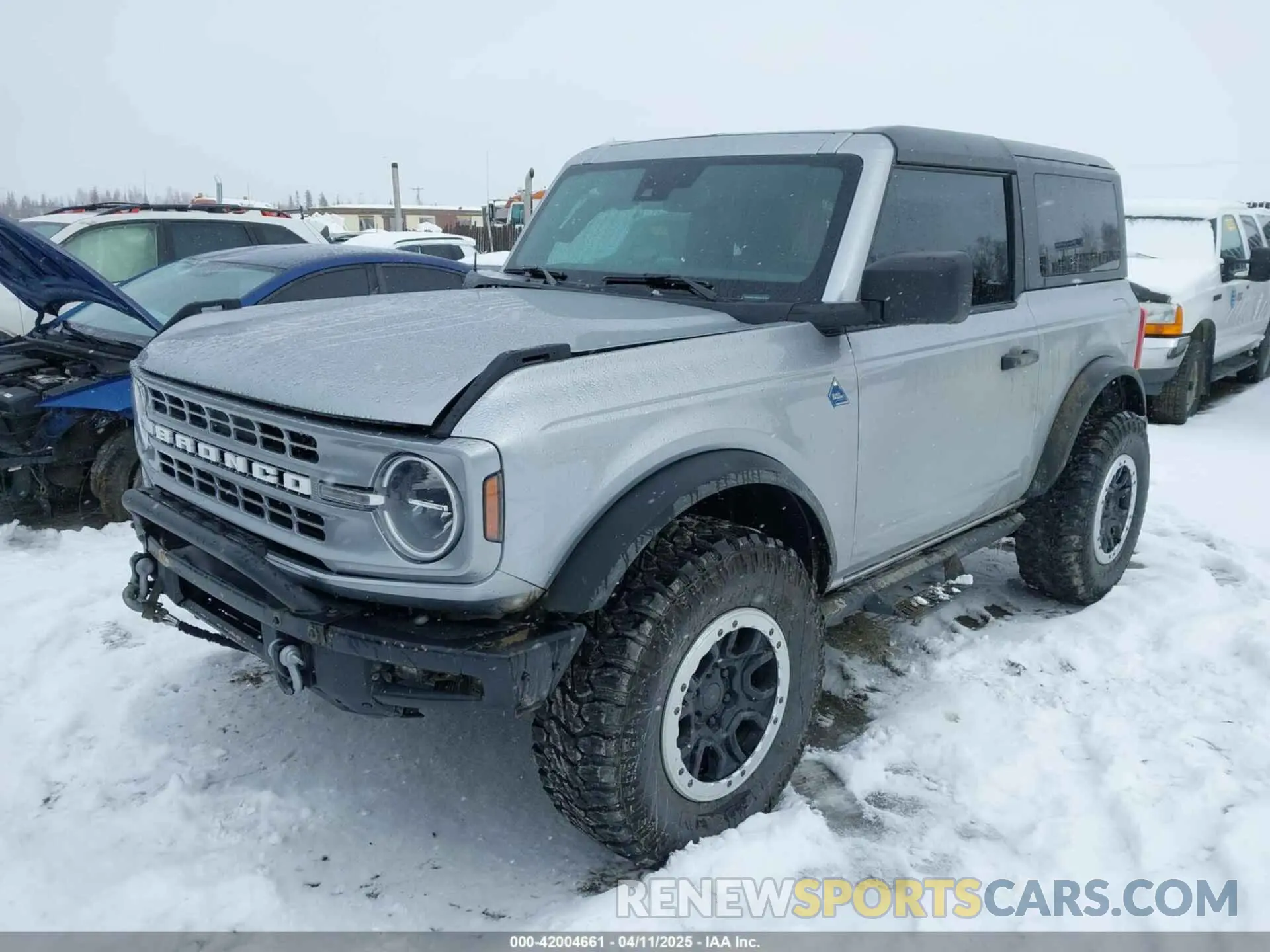 2 Фотография поврежденного автомобиля 1FMDE5CH7NLB09378 FORD BRONCO 2022