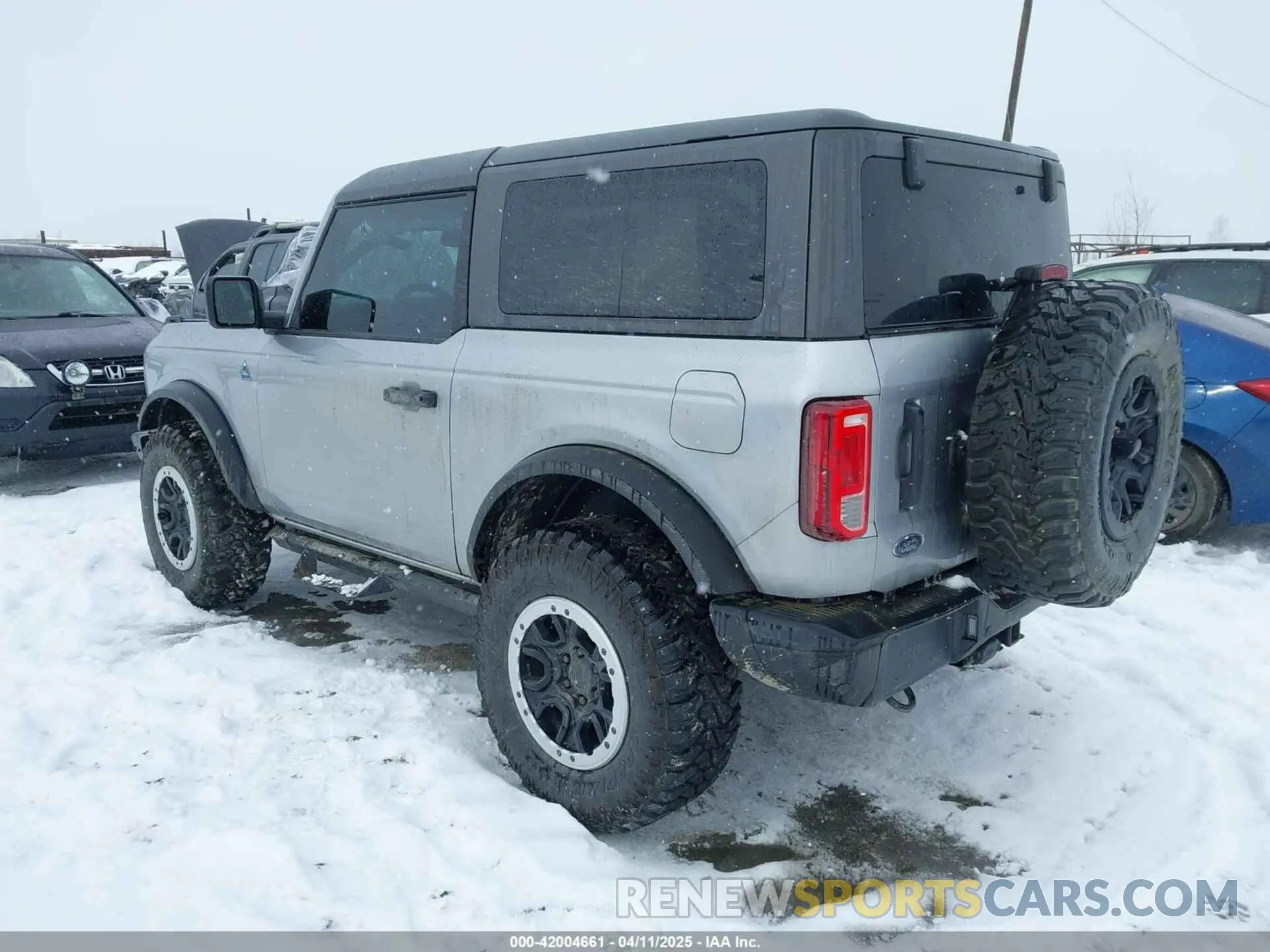 3 Фотография поврежденного автомобиля 1FMDE5CH7NLB09378 FORD BRONCO 2022