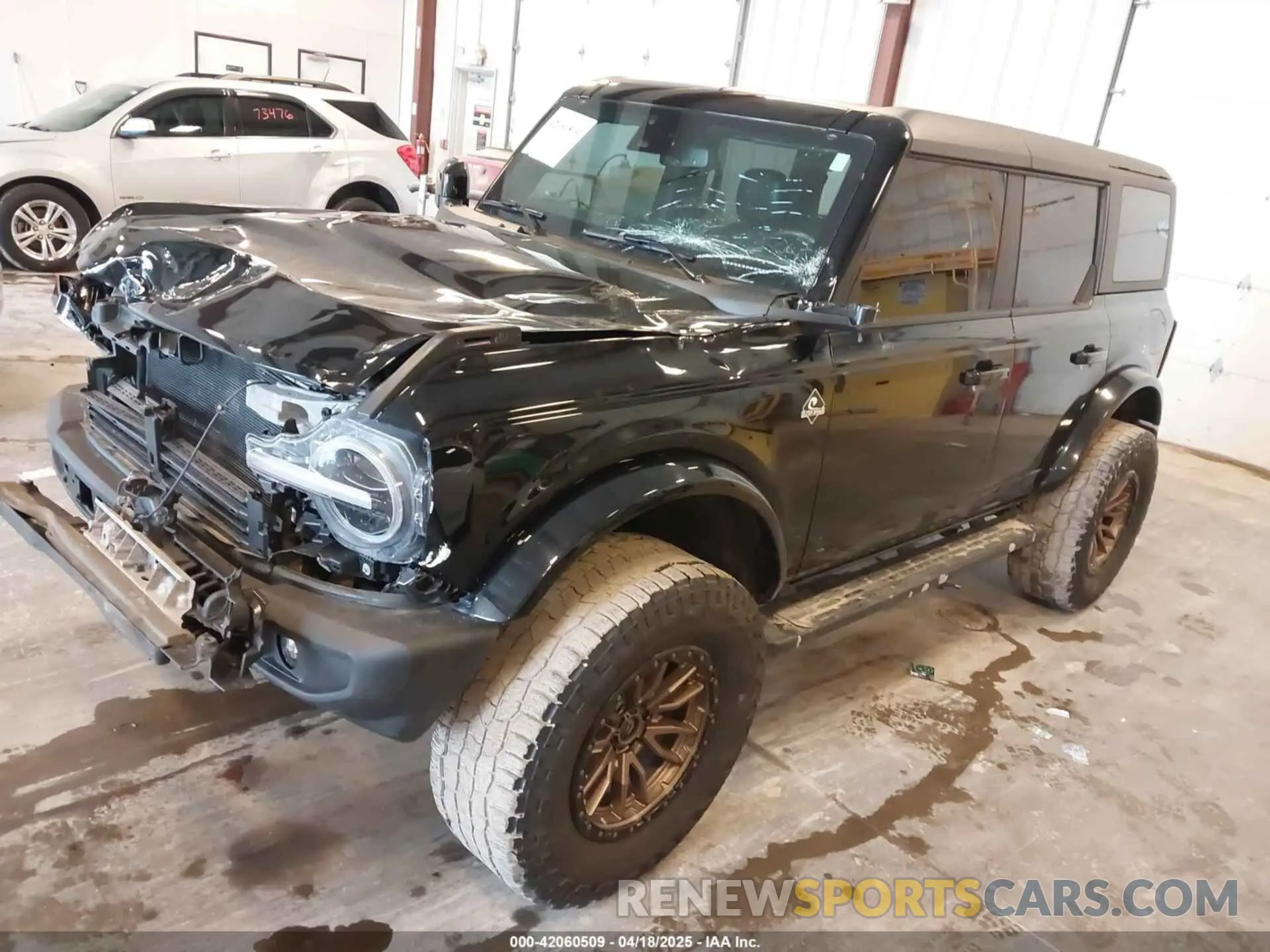 2 Фотография поврежденного автомобиля 1FMDE5DH0NLB06451 FORD BRONCO 2022