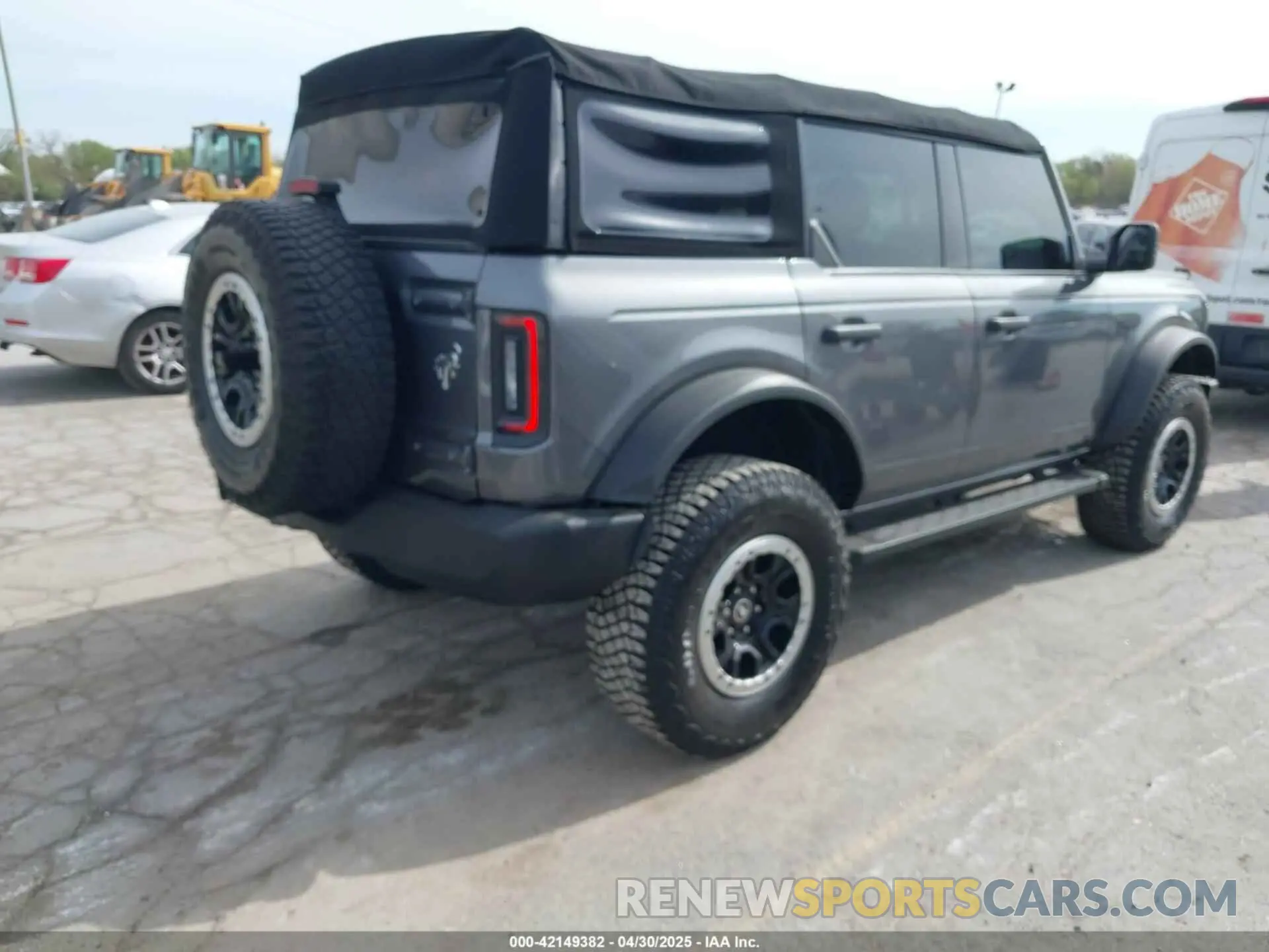 4 Фотография поврежденного автомобиля 1FMDE5DH1NLA75694 FORD BRONCO 2022