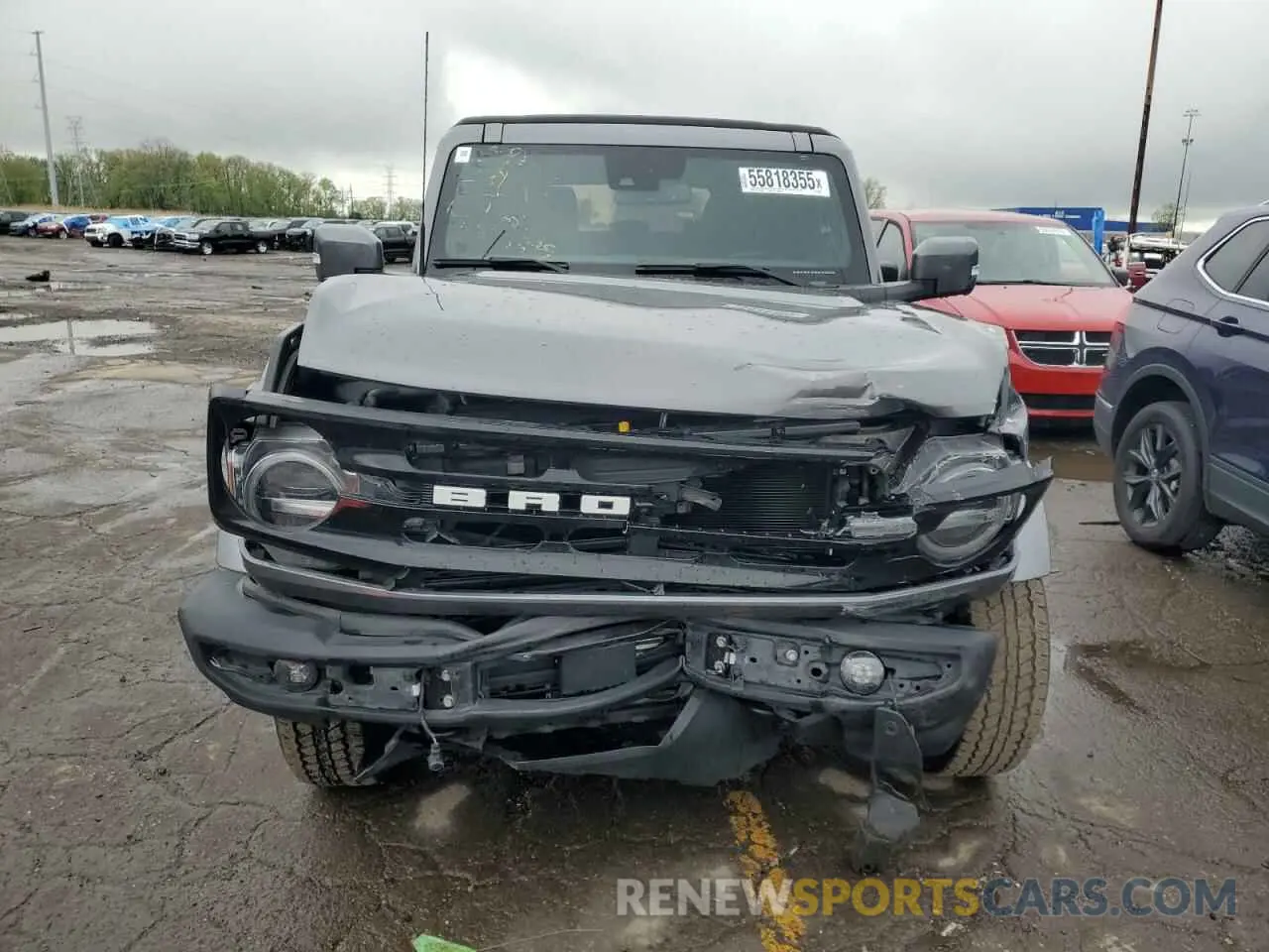 5 Photograph of a damaged car 1FMDE5DH3NLA98846 FORD BRONCO 2022