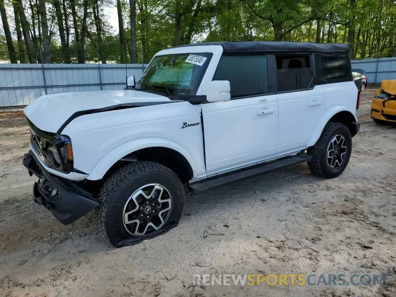 1 Photograph of a damaged car 1FMEE5BP3NLB29902 FORD BRONCO 2022