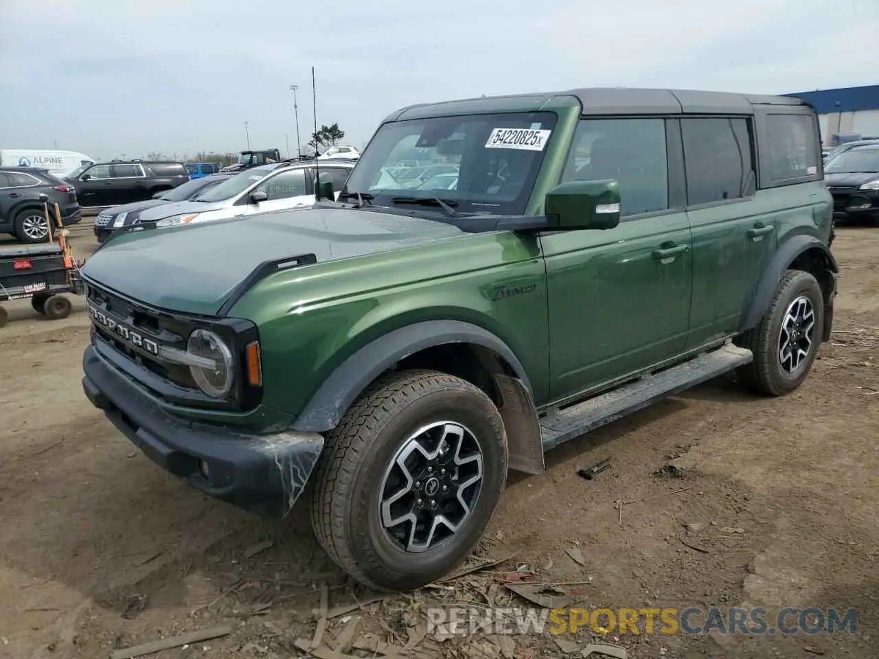 1 Фотография поврежденного автомобиля 1FMEE5BP9NLB50804 FORD BRONCO 2022
