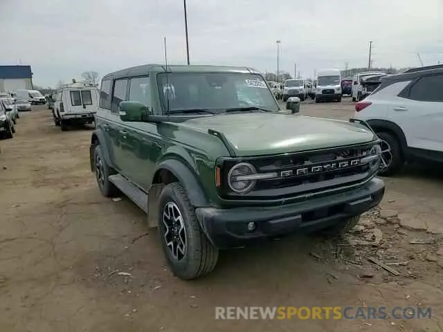 14 Фотография поврежденного автомобиля 1FMEE5BP9NLB50804 FORD BRONCO 2022