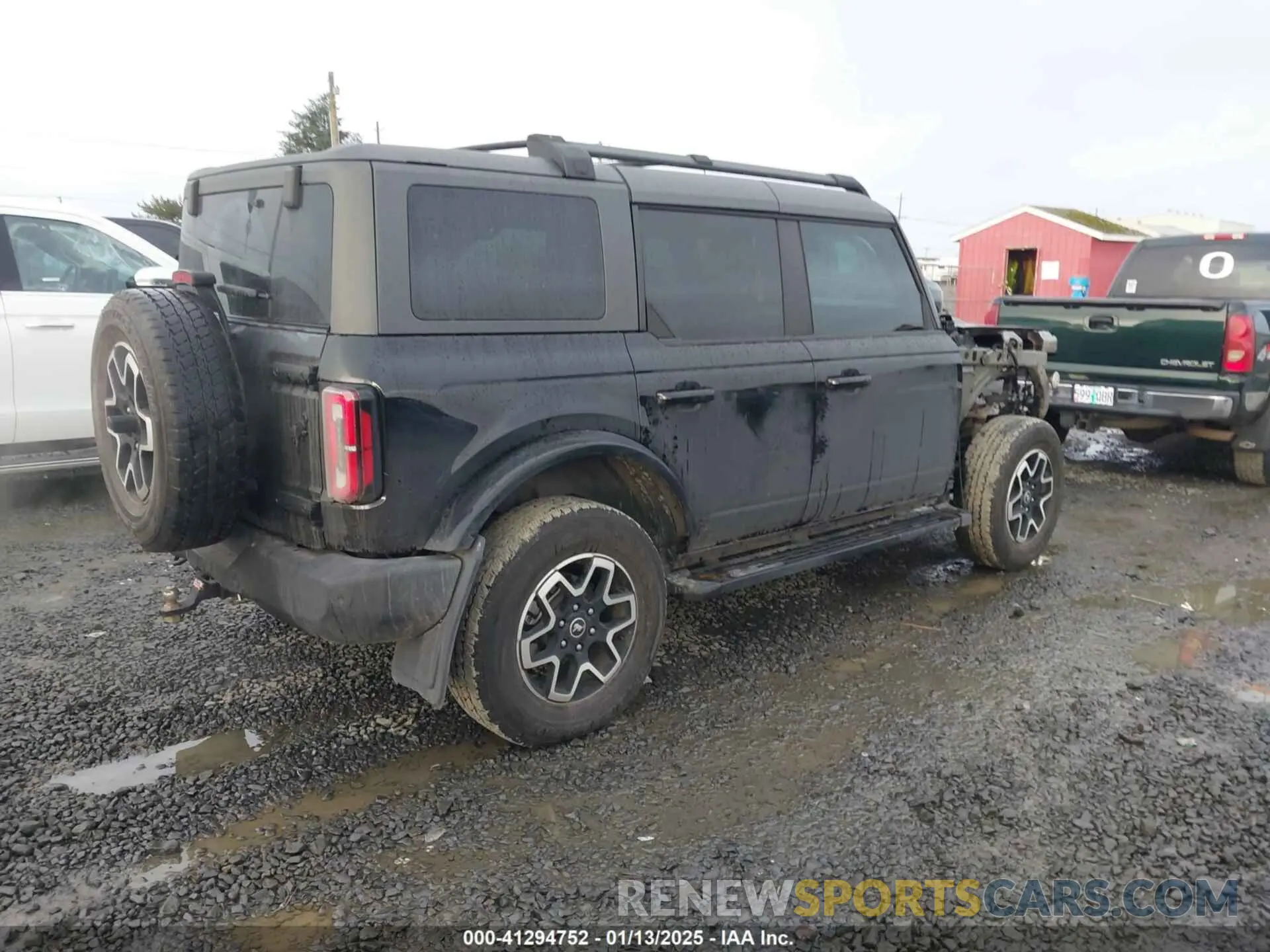 4 Photograph of a damaged car 1FMEE5BP9NLB60734 FORD BRONCO 2022