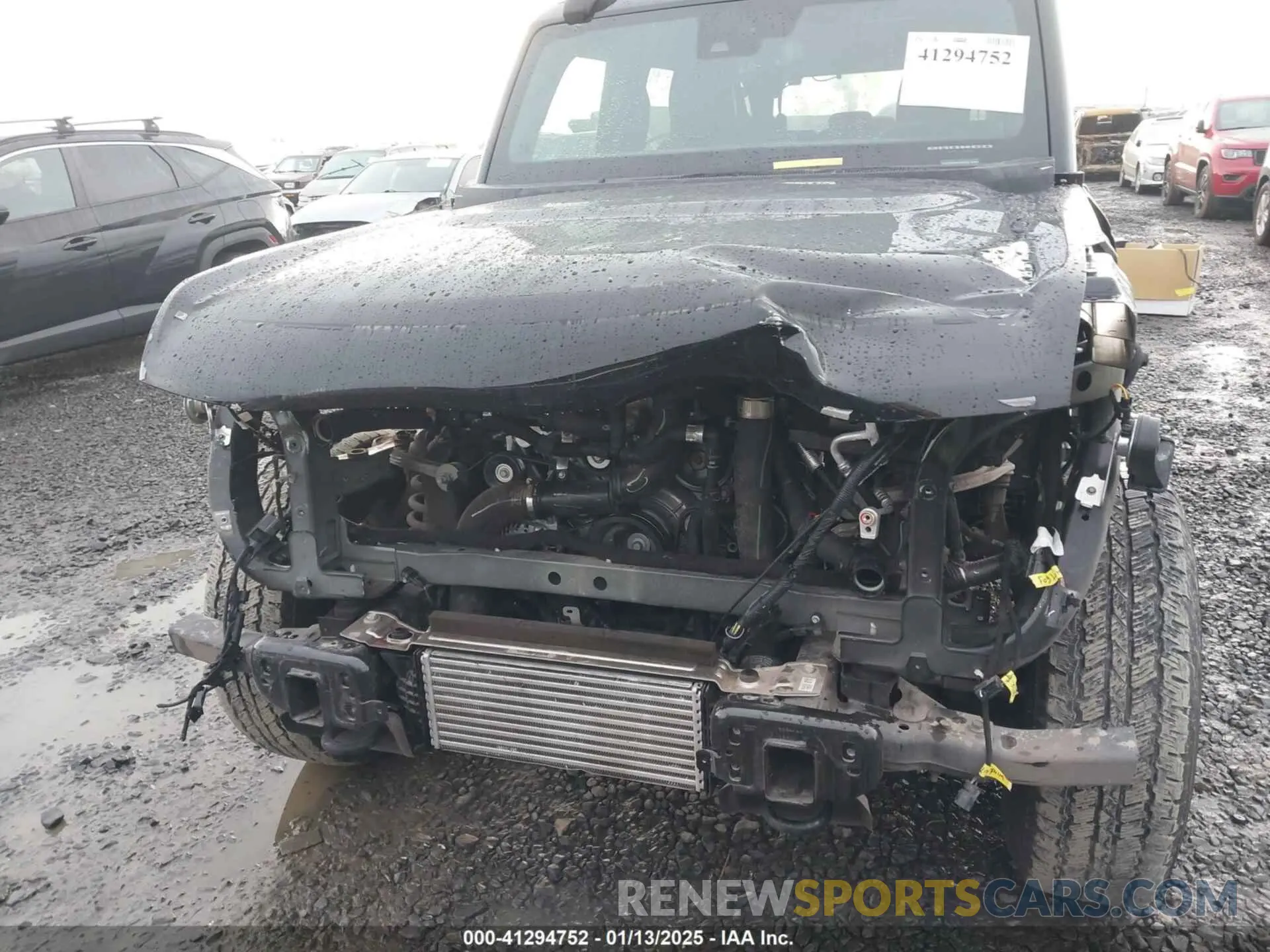 6 Photograph of a damaged car 1FMEE5BP9NLB60734 FORD BRONCO 2022