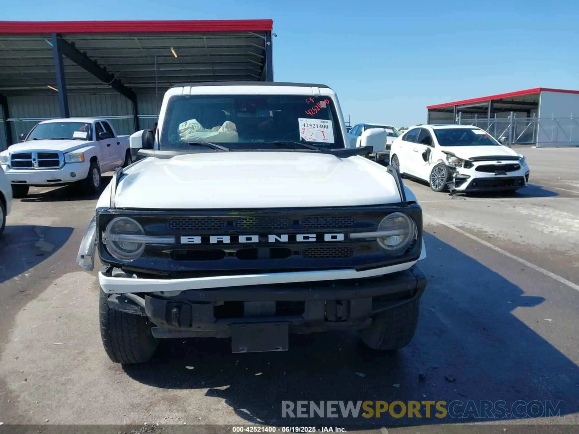 13 Фотография поврежденного автомобиля 1FMEE5BPXNLB21960 FORD BRONCO 2022