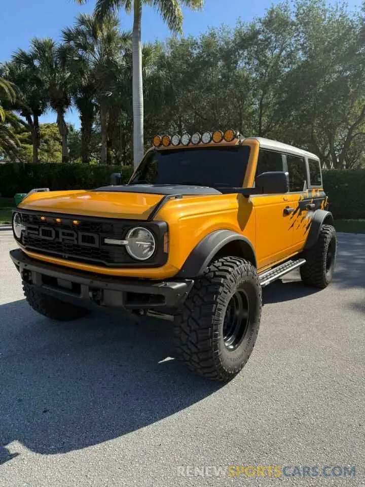 2 Фотография поврежденного автомобиля 1FMEE5BPXNLB91071 FORD BRONCO 2022