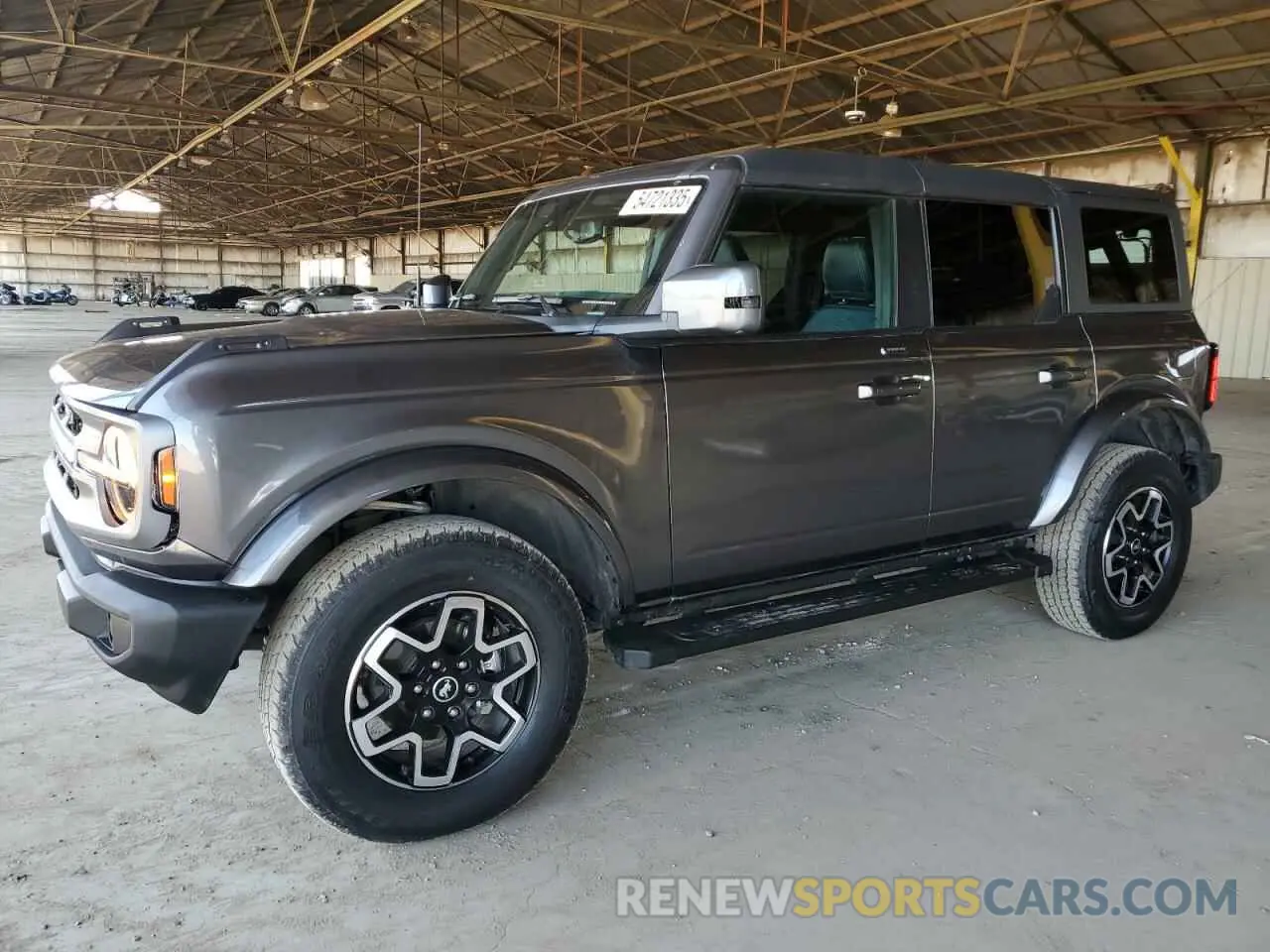 1 Photograph of a damaged car 1FMEE5DP0NLA77206 FORD BRONCO 2022