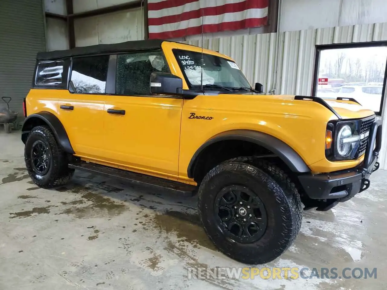 4 Фотография поврежденного автомобиля 1FMEE5DP1NLA92717 FORD BRONCO 2022