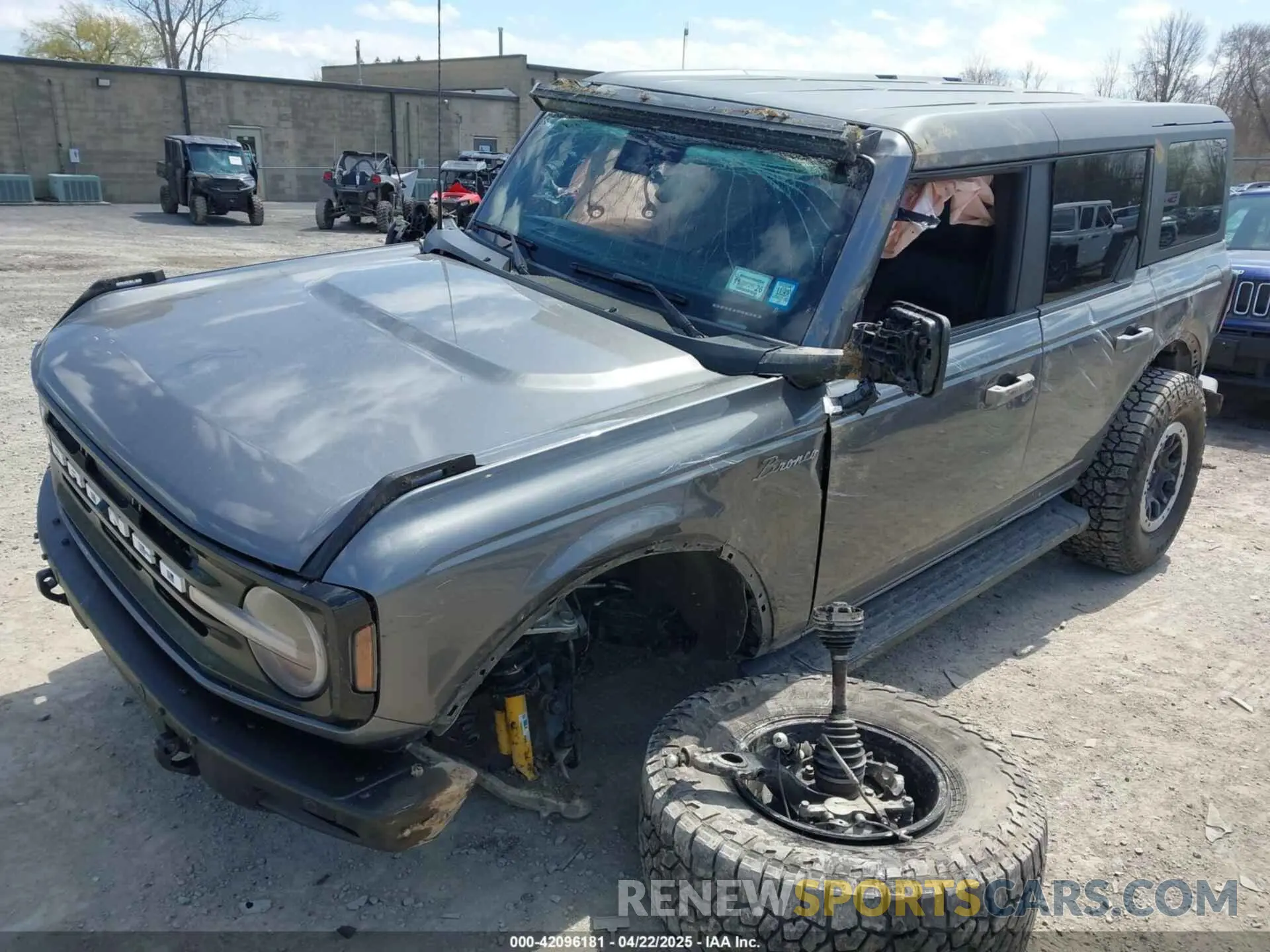 2 Фотография поврежденного автомобиля 1FMEE5DP3NLB03118 FORD BRONCO 2022