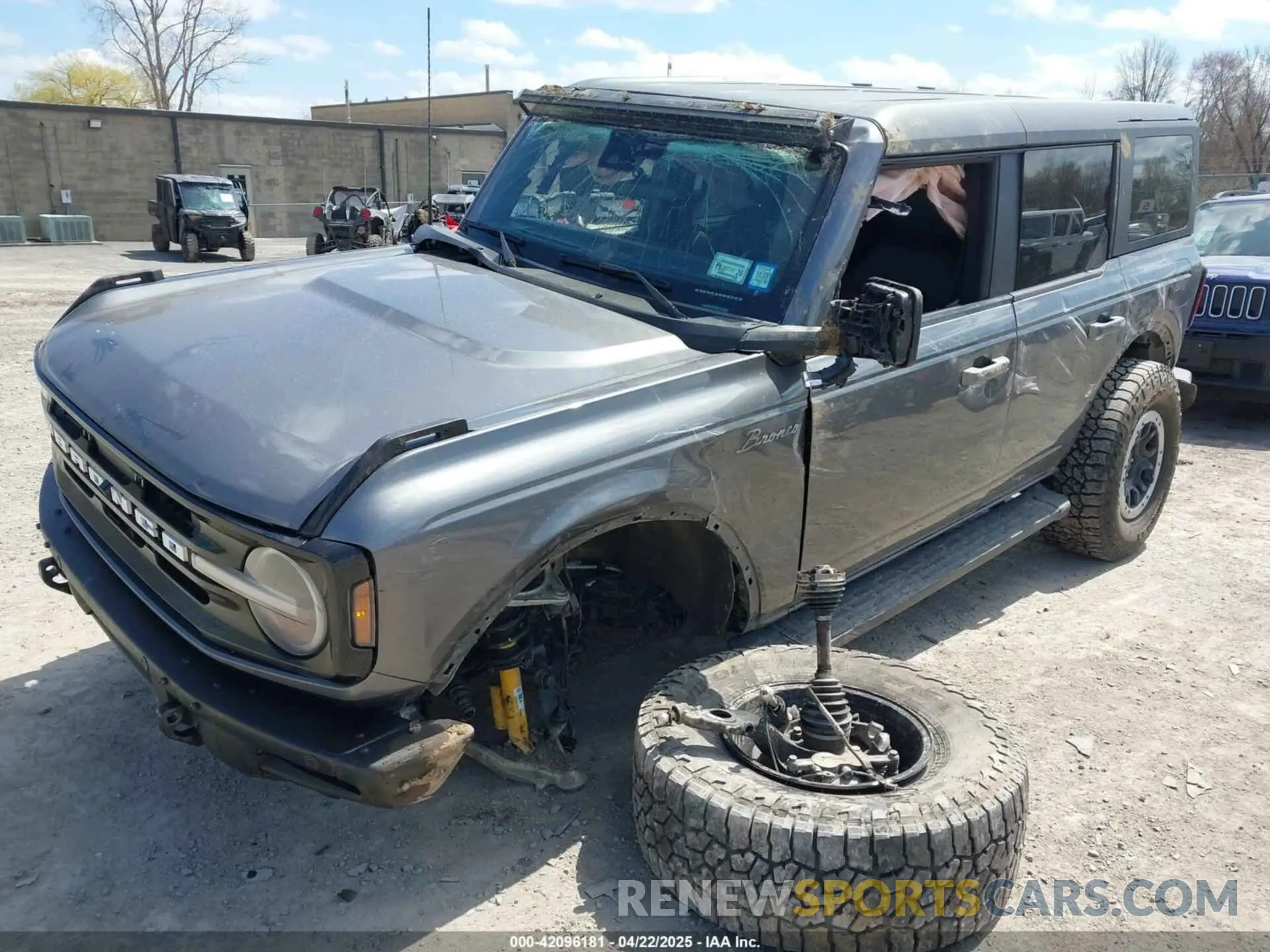 6 Фотография поврежденного автомобиля 1FMEE5DP3NLB03118 FORD BRONCO 2022
