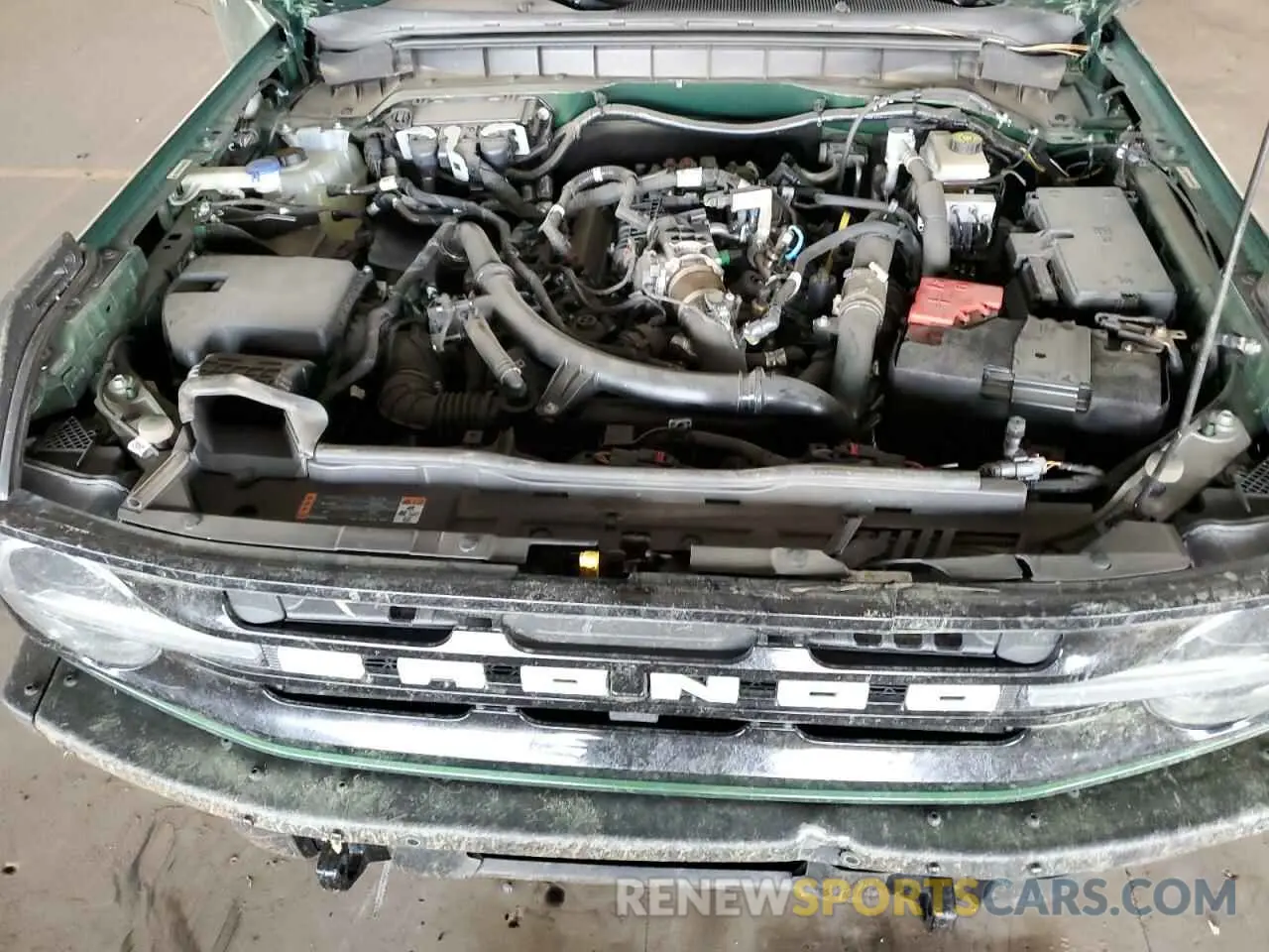11 Photograph of a damaged car 1FMEE5DP3NLB22400 FORD BRONCO 2022