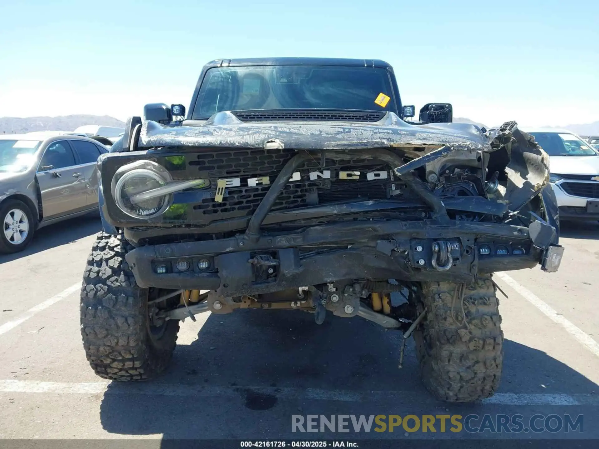 6 Фотография поврежденного автомобиля 1FMEE5DP3NLB22834 FORD BRONCO 2022