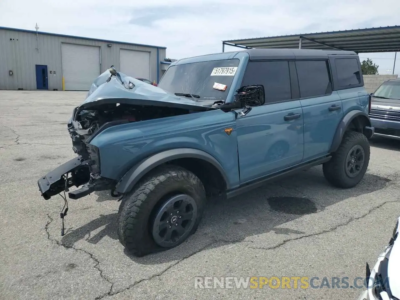 1 Фотография поврежденного автомобиля 1FMEE5DP4NLB75249 FORD BRONCO 2022