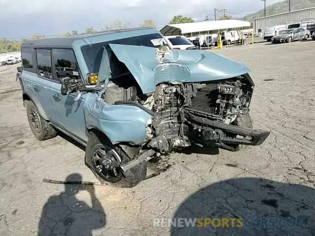 12 Фотография поврежденного автомобиля 1FMEE5DP4NLB75249 FORD BRONCO 2022