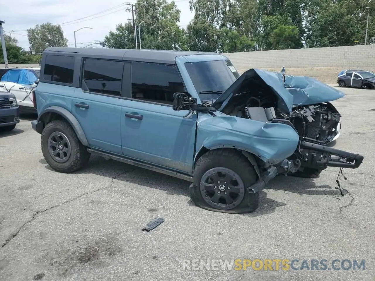 4 Фотография поврежденного автомобиля 1FMEE5DP4NLB75249 FORD BRONCO 2022