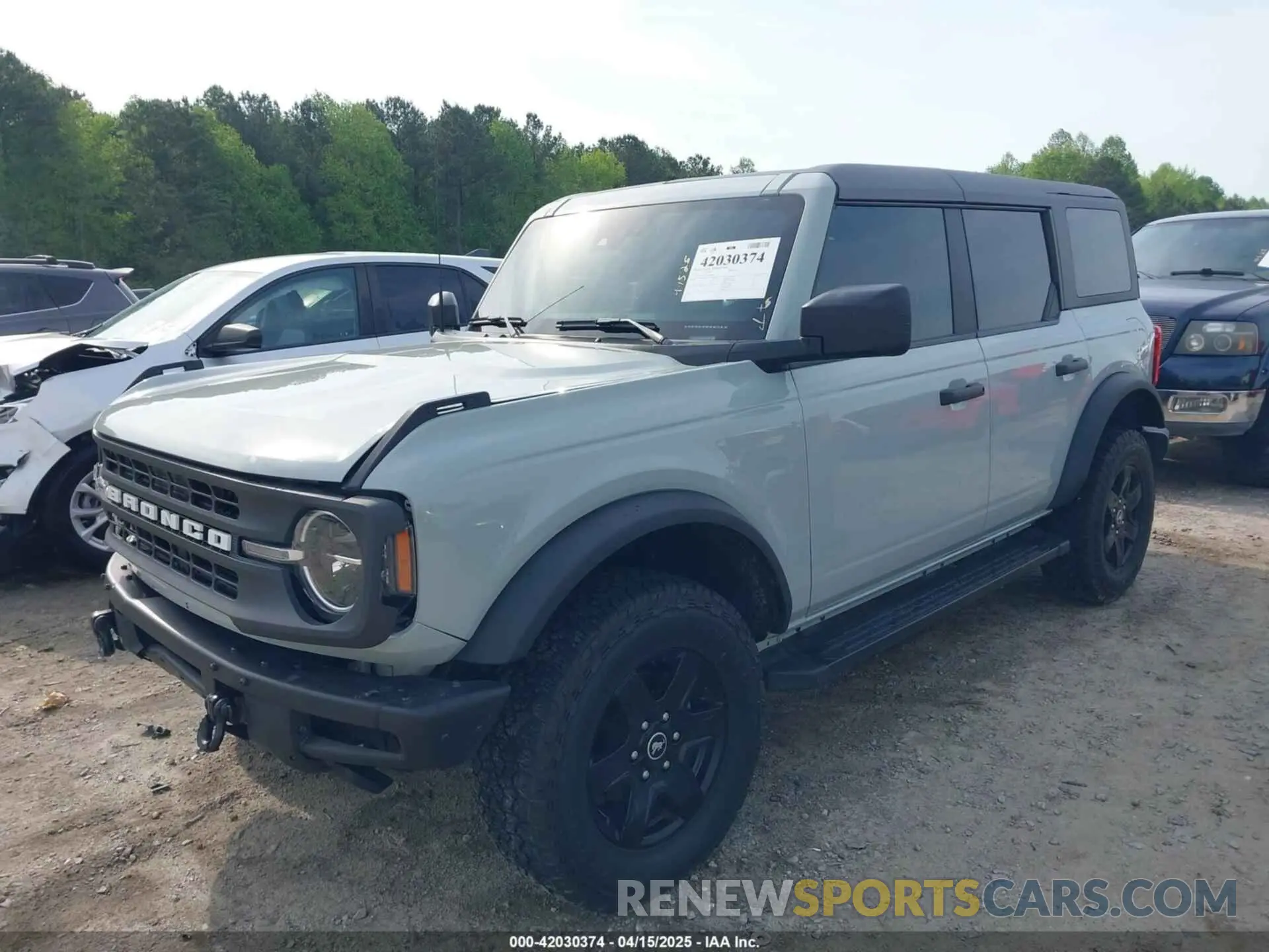 2 Фотография поврежденного автомобиля 1FMEE5DP5NLB29798 FORD BRONCO 2022