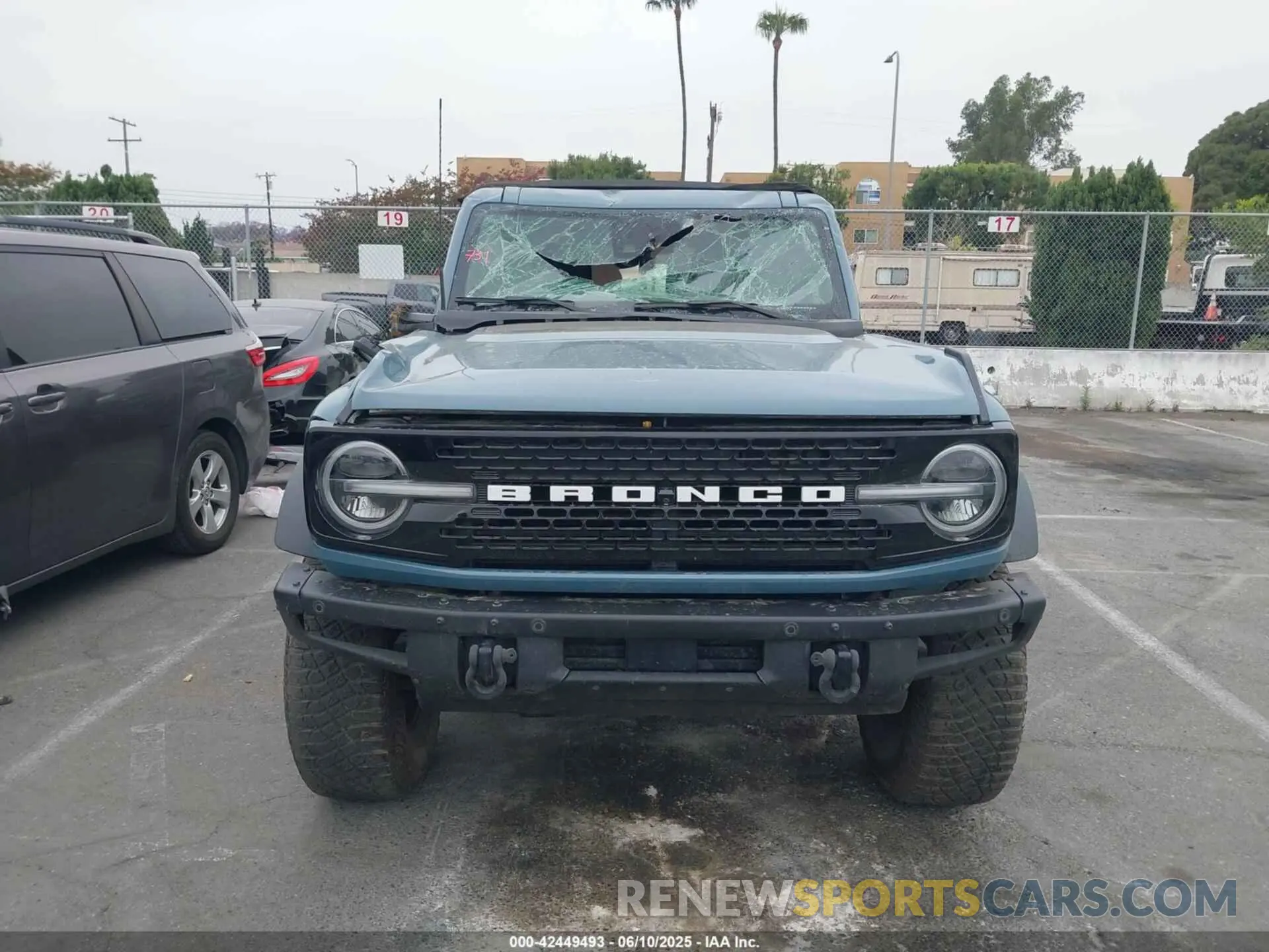 13 Фотография поврежденного автомобиля 1FMEE5DP6NLA91823 FORD BRONCO 2022