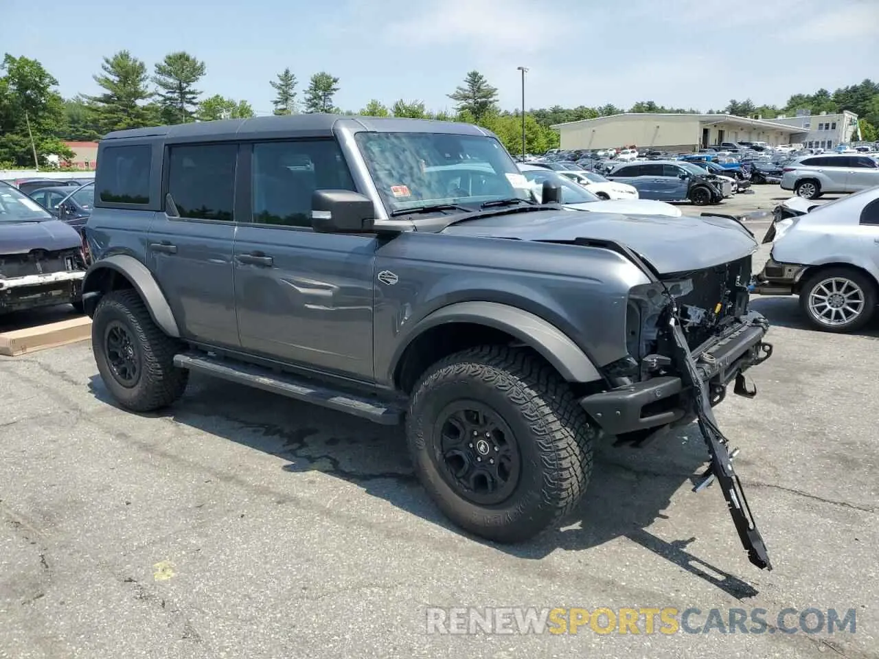 4 Фотография поврежденного автомобиля 1FMEE5DP6NLB28658 FORD BRONCO 2022