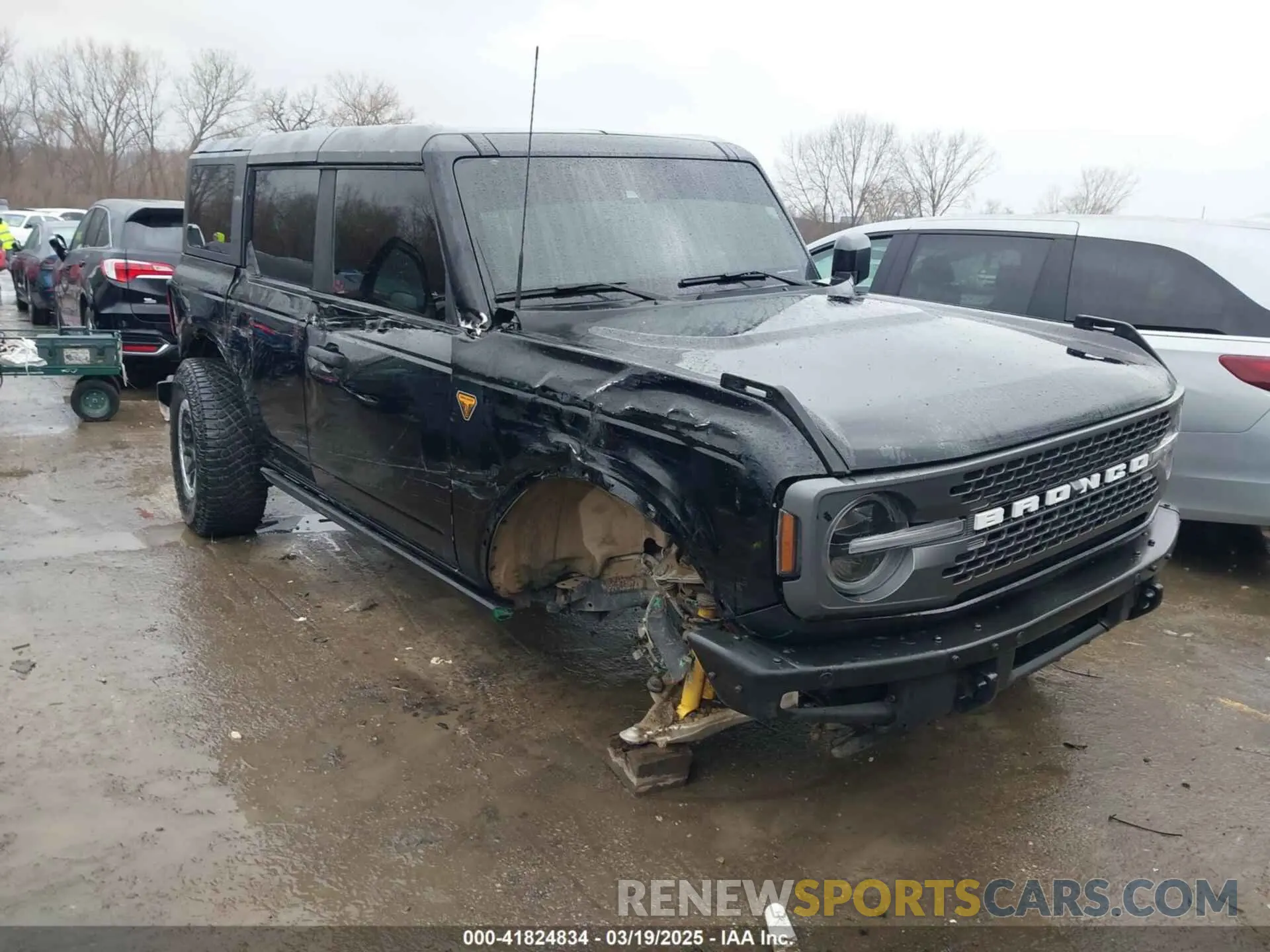 1 Photograph of a damaged car 1FMEE5DP7NLB44920 FORD BRONCO 2022