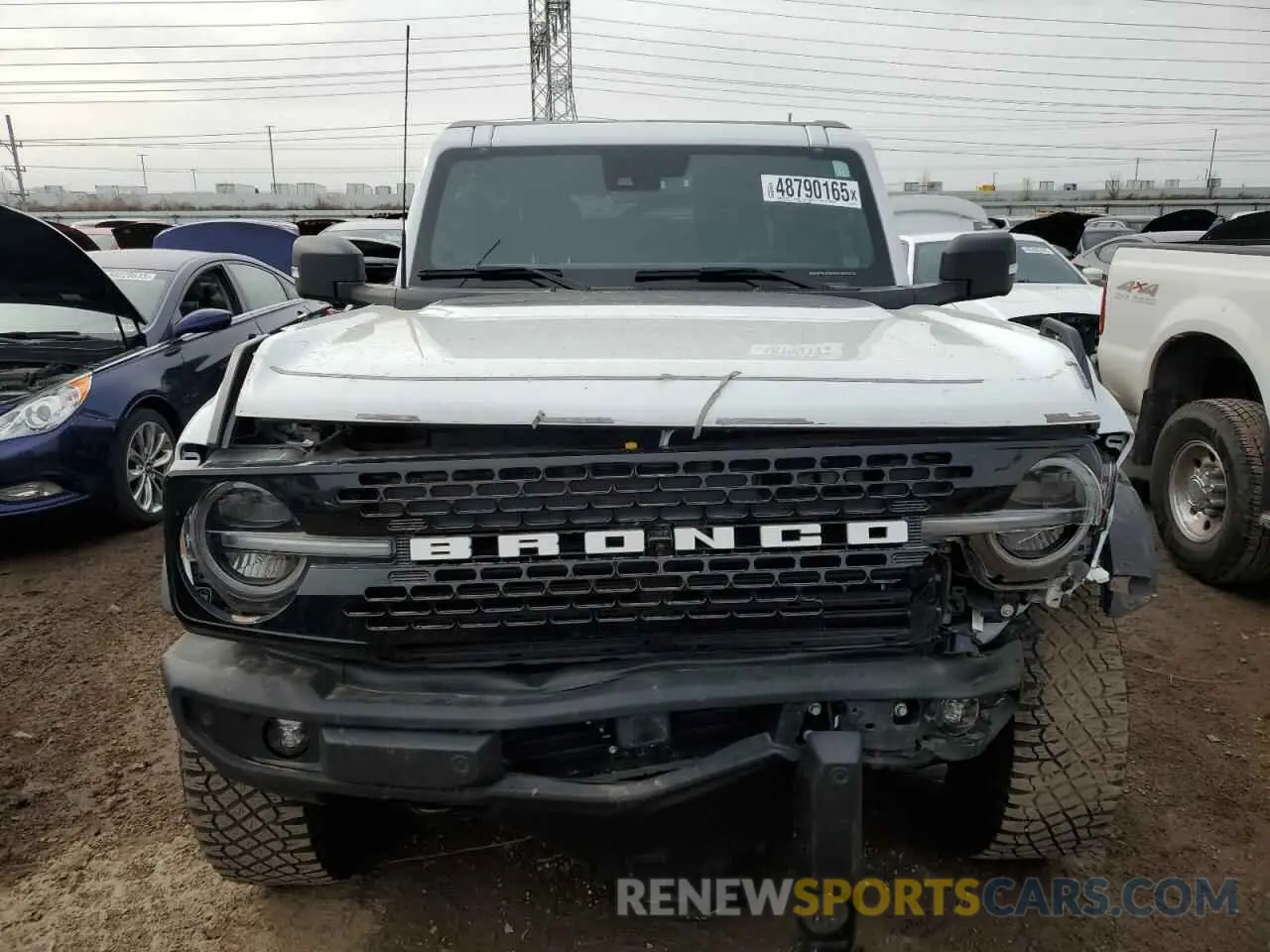 5 Фотография поврежденного автомобиля 1FMEE5DP8NLA72478 FORD BRONCO 2022