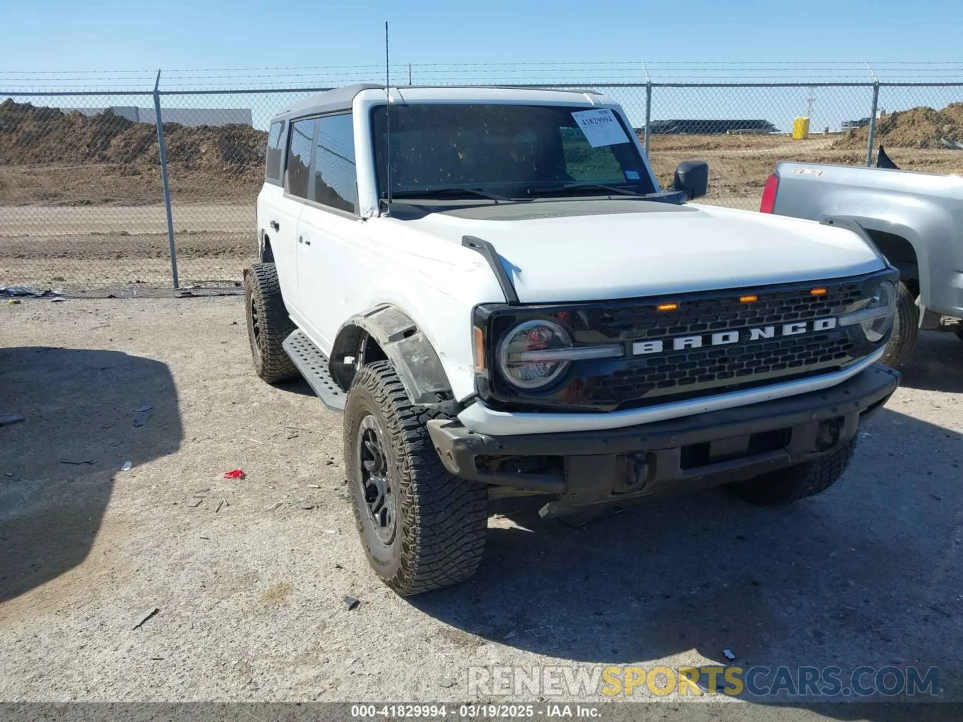 1 Photograph of a damaged car 1FMEE5DP8NLA97039 FORD BRONCO 2022