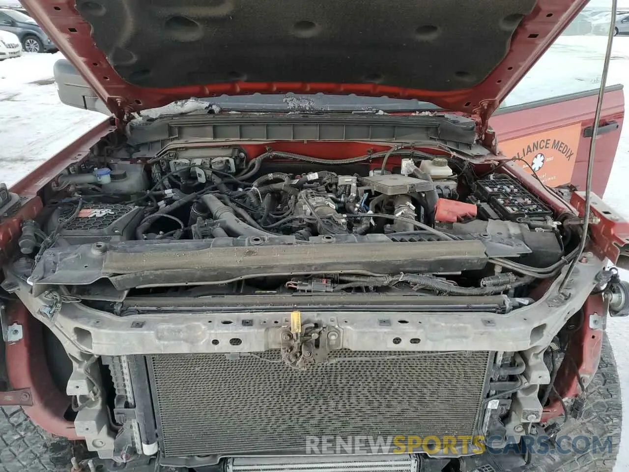 12 Photograph of a damaged car 1FMEE5DP8NLB53951 FORD BRONCO 2022
