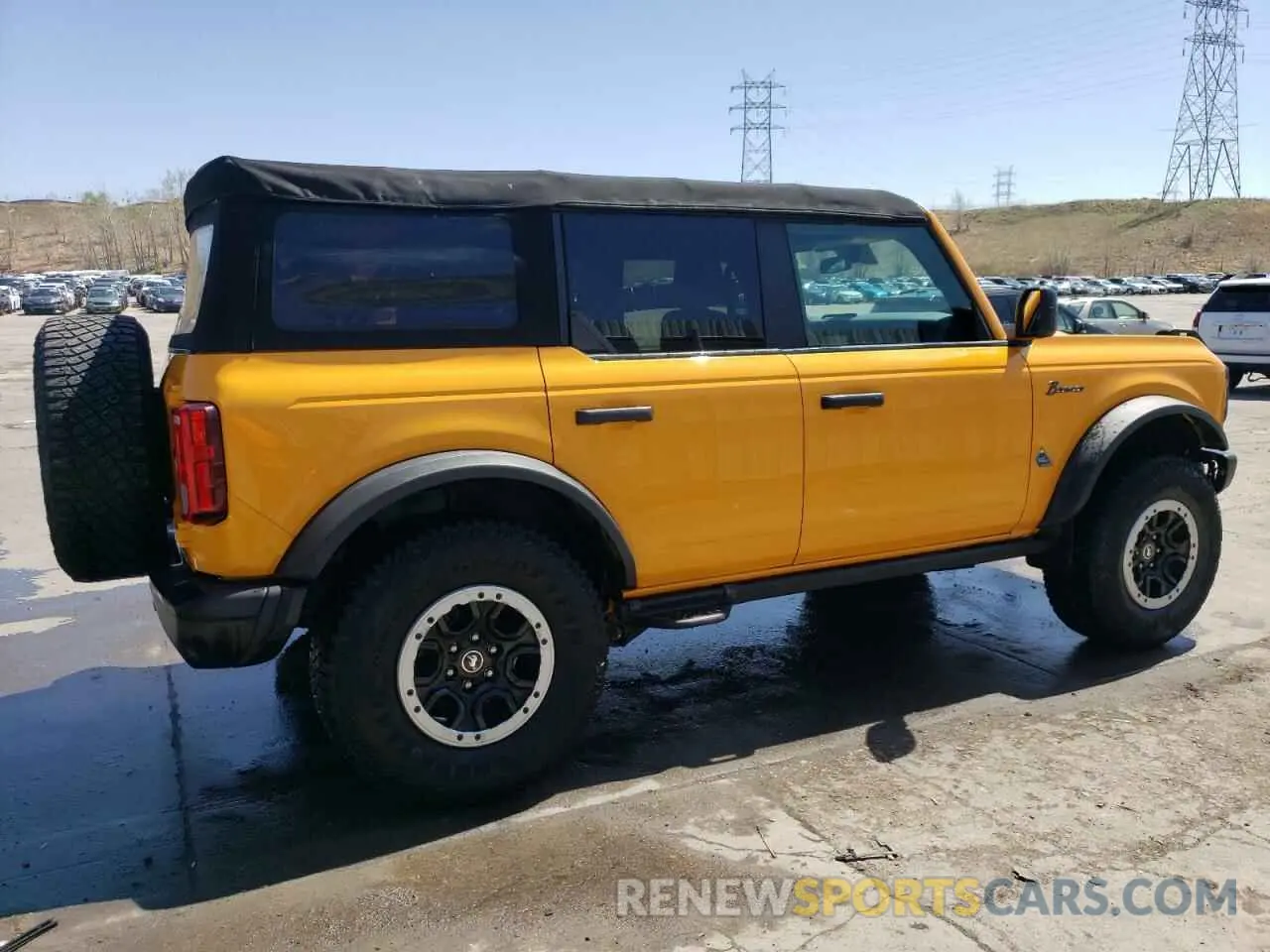3 Photograph of a damaged car 1FMEE5DPXNLA89363 FORD BRONCO 2022