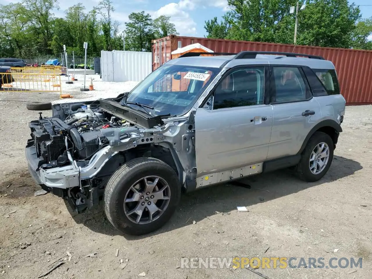 1 Photograph of a damaged car 3FMCR9A64NRD96964 FORD BRONCO 2022